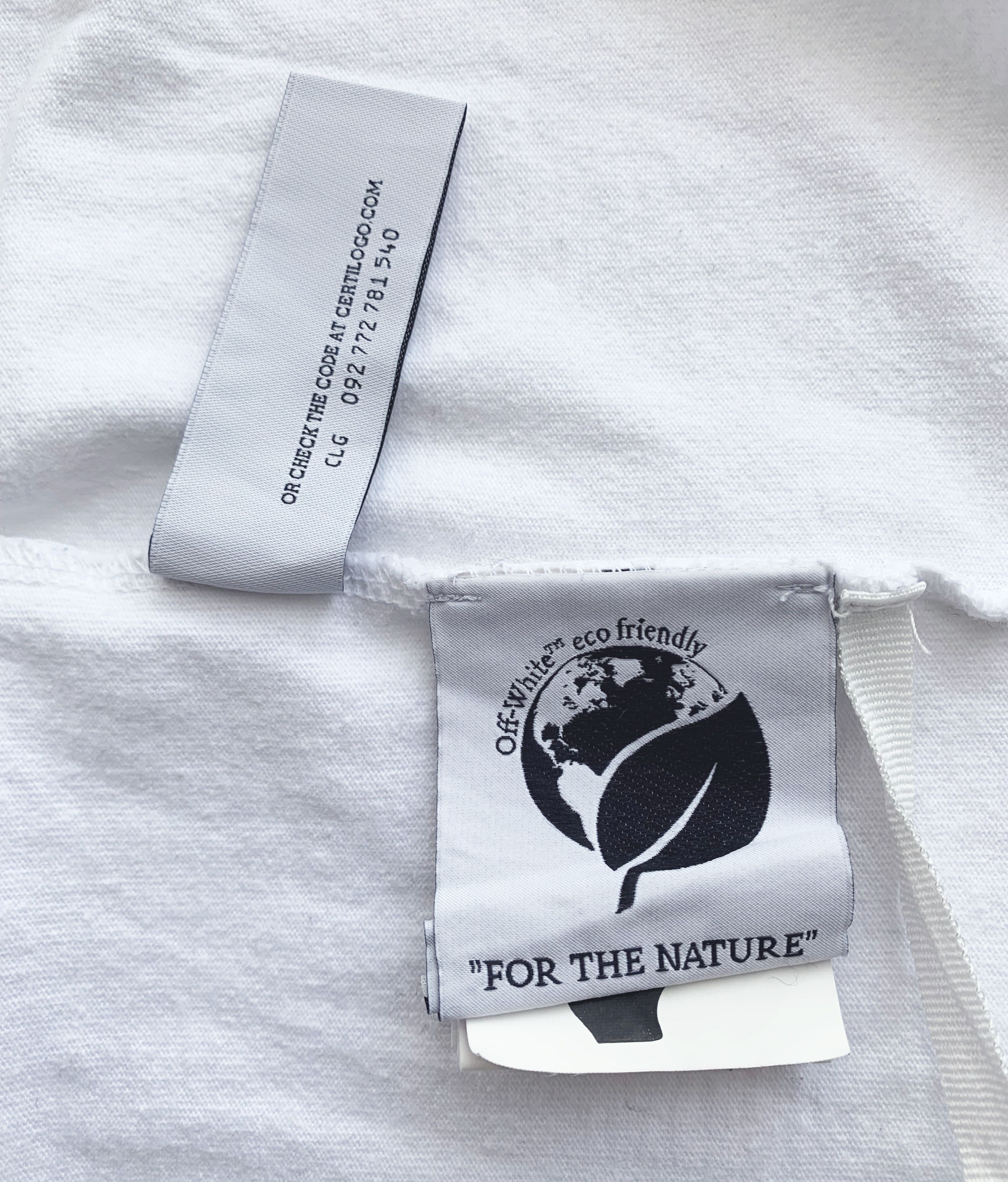 Virgil Abloh OFF WHITE Virgil Abloh 2013 Adam is Eve Man's Collection Tee Size US L / EU 52-54 / 3 - 7 Thumbnail
