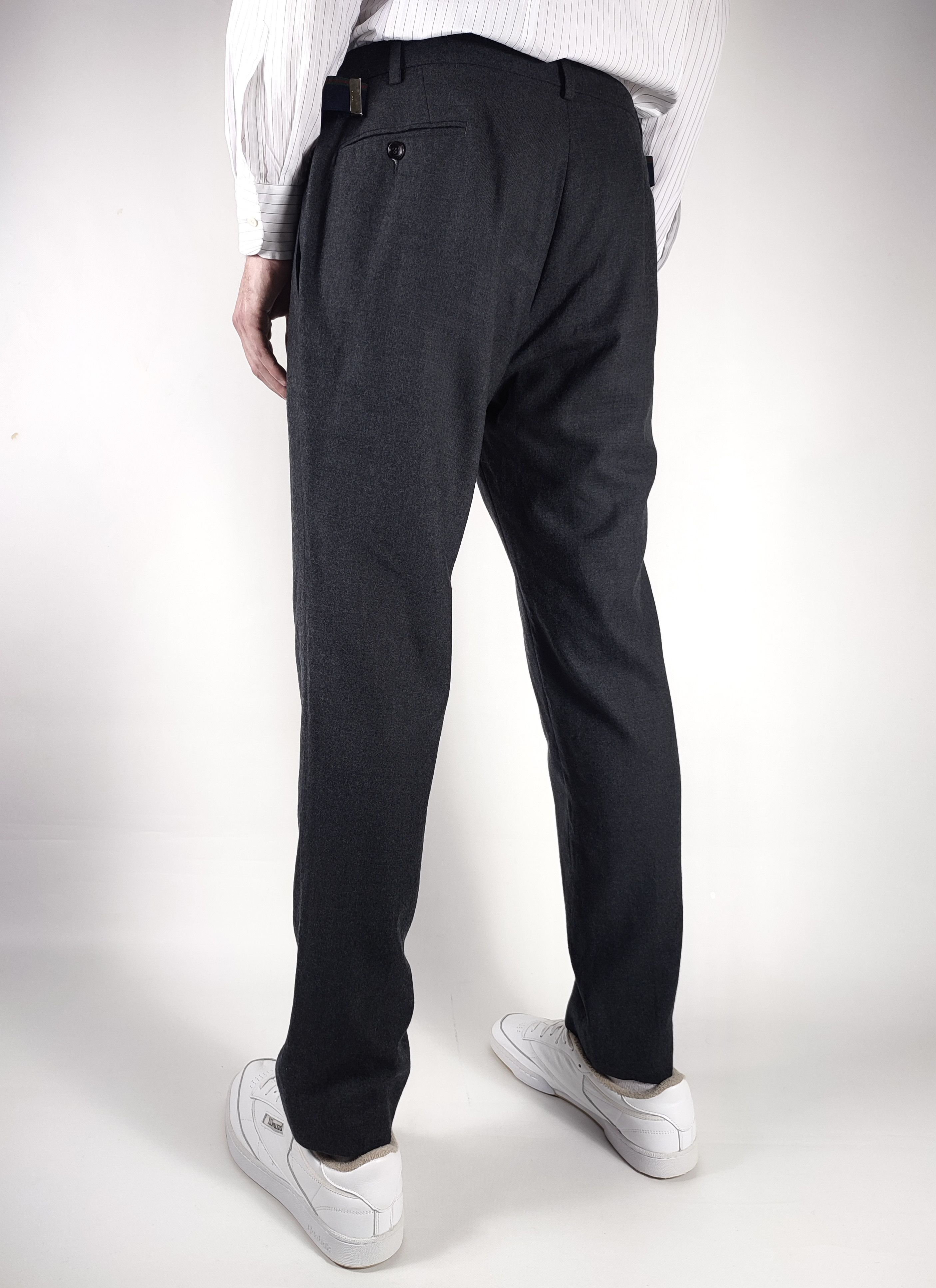 Gucci 00s Archive Gucci Tom Ford Slim Fit Wool Trousers Size 52R - 7 Thumbnail