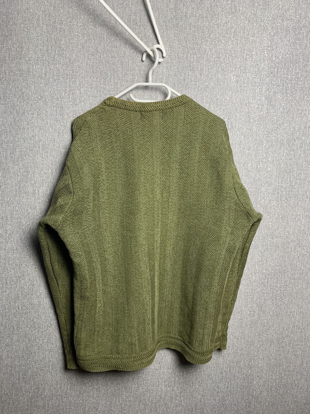Chaps Ralph Lauren Chaps x Ralph Lauren - Vintage Herringbone Sweater Size US L / EU 52-54 / 3 - 2 Thumbnail