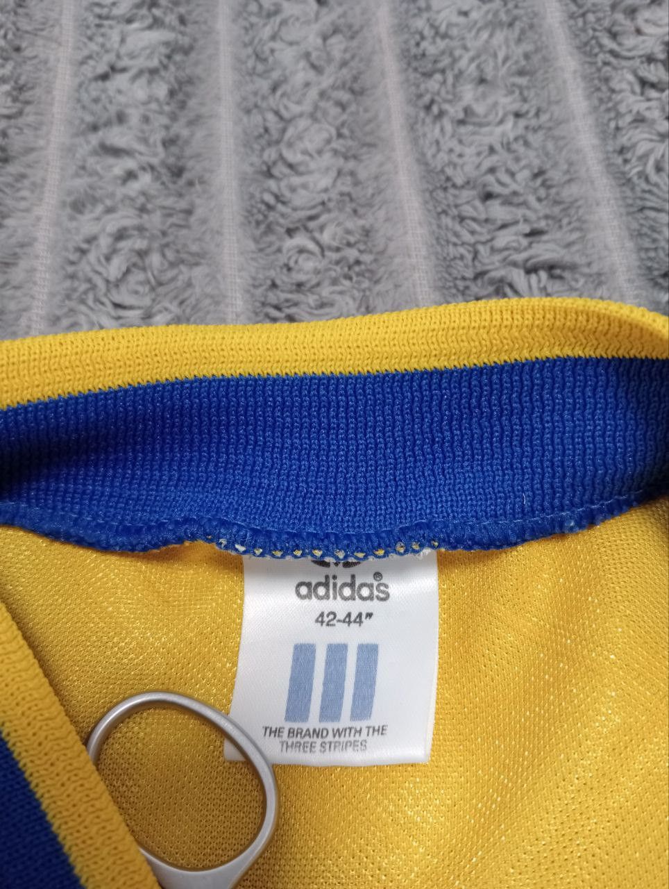 Adidas Sweden Home football shirt 1989 - 1992 Rare Vintage Jersey Size US L / EU 52-54 / 3 - 3 Thumbnail