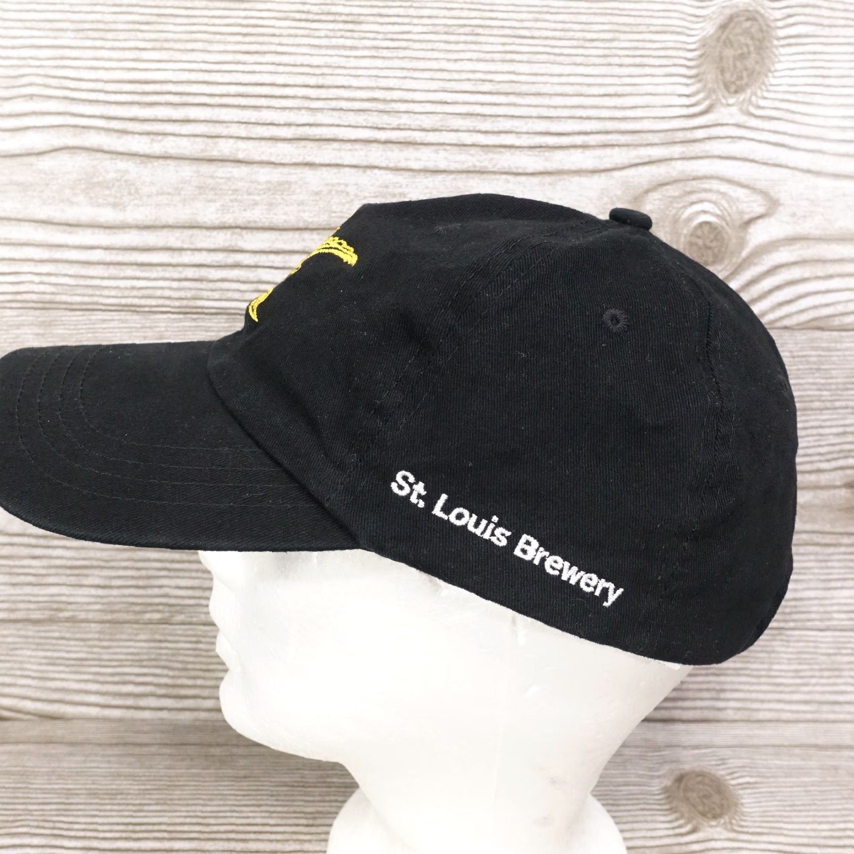 Logo 7 ANHEUSER BUSCH BLACK BASEBALL CAP STRAPBACK MEN'S ONE SIZE Size ONE SIZE - 4 Thumbnail