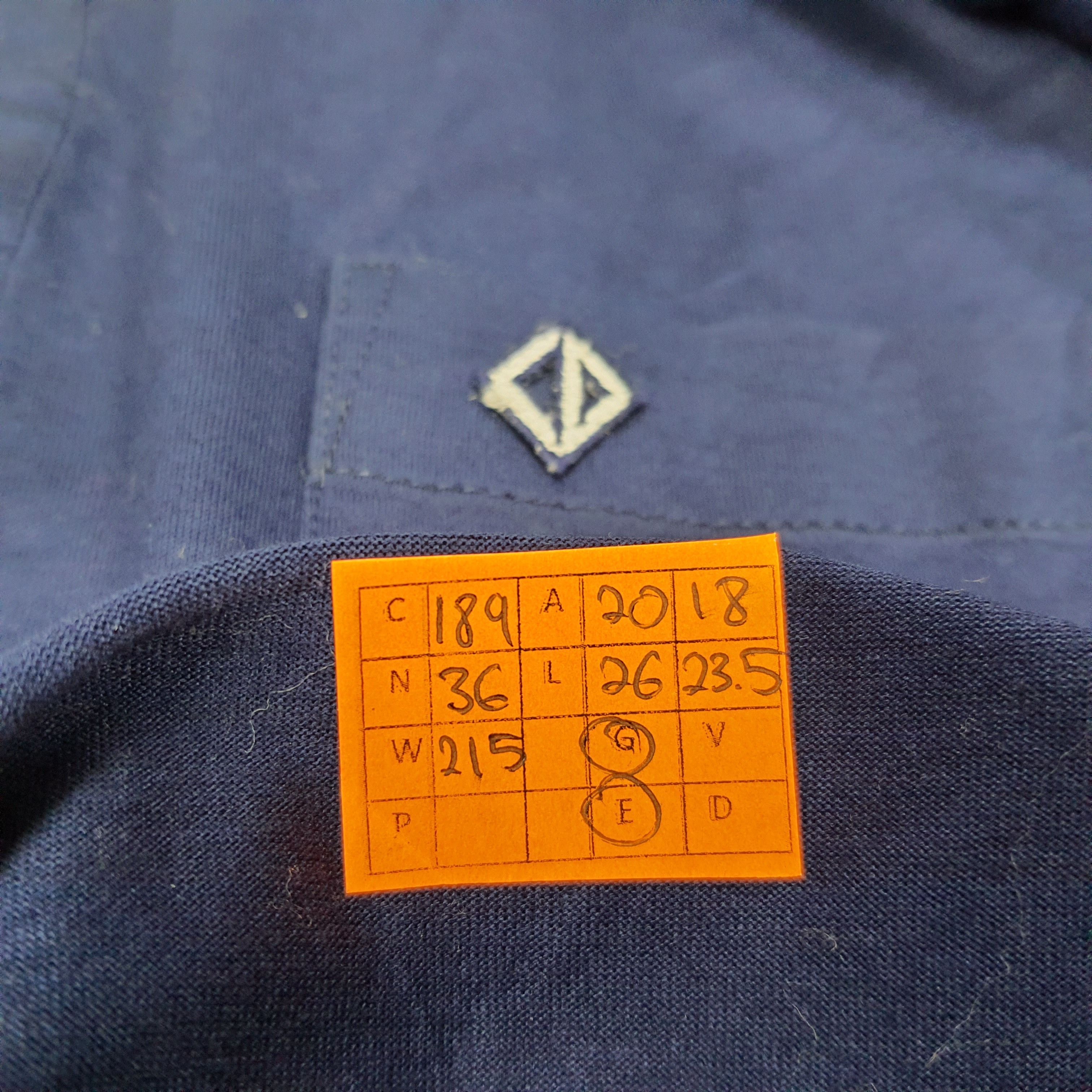Christian Dior Monsieur × Vintage Vintage Christian Dior Sports Pocket Long Sleeve Polo Shirt Size US M / EU 48-50 / 2 - 7 Thumbnail