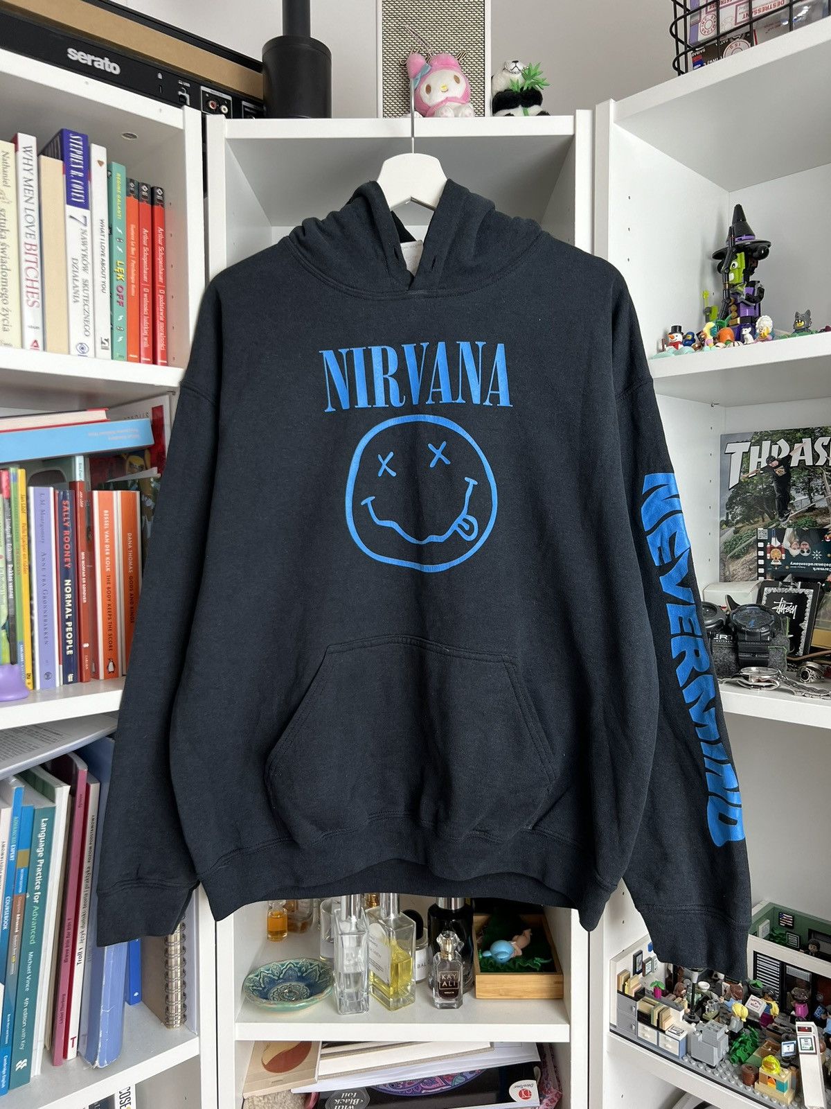 Band Tees × Nirvana × Vintage Vintage Y2K Nirvana Nevermind boxy 