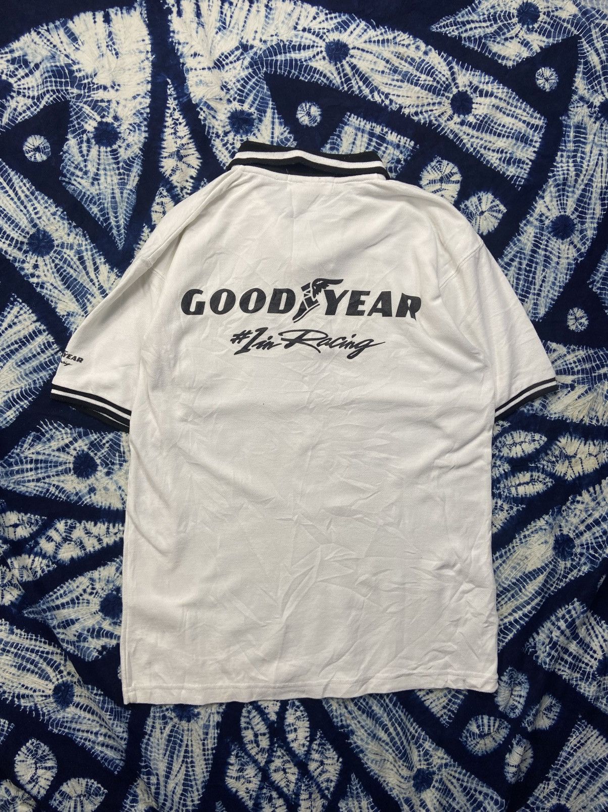 Vintage Vintage Good Year Polo Logo Shirt Size US M / EU 48-50 / 2 - 1 Thumbnail