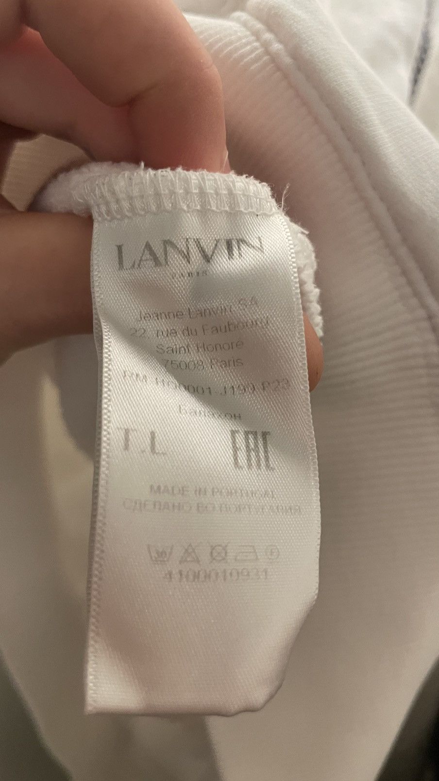 Lanvin Lanvin hoodie Size US L / EU 52-54 / 3 - 4 Thumbnail
