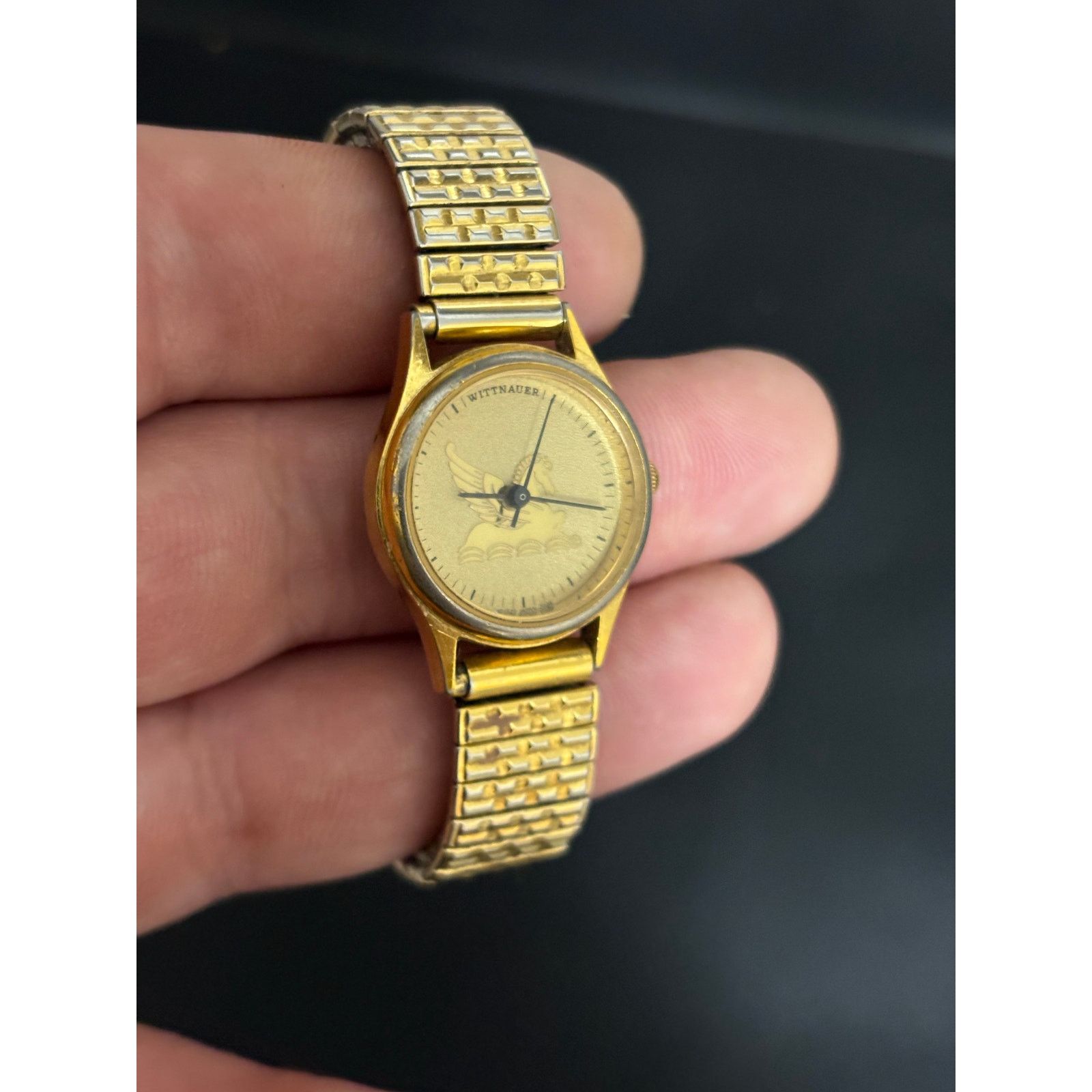 Wittnauer Vintage Wittnauer Gold Tone Womens Watch! New Battery! Size ONE SIZE - 3 Thumbnail