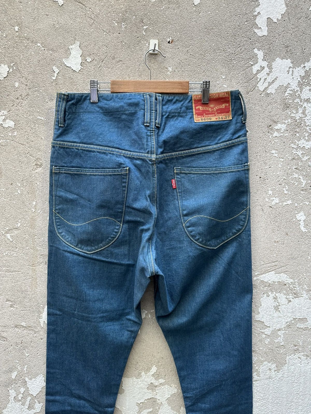 Isamu Katayama Backlash Authentic Natal Design Wear Japan Denim Size US 34 / EU 50 - 4 Thumbnail
