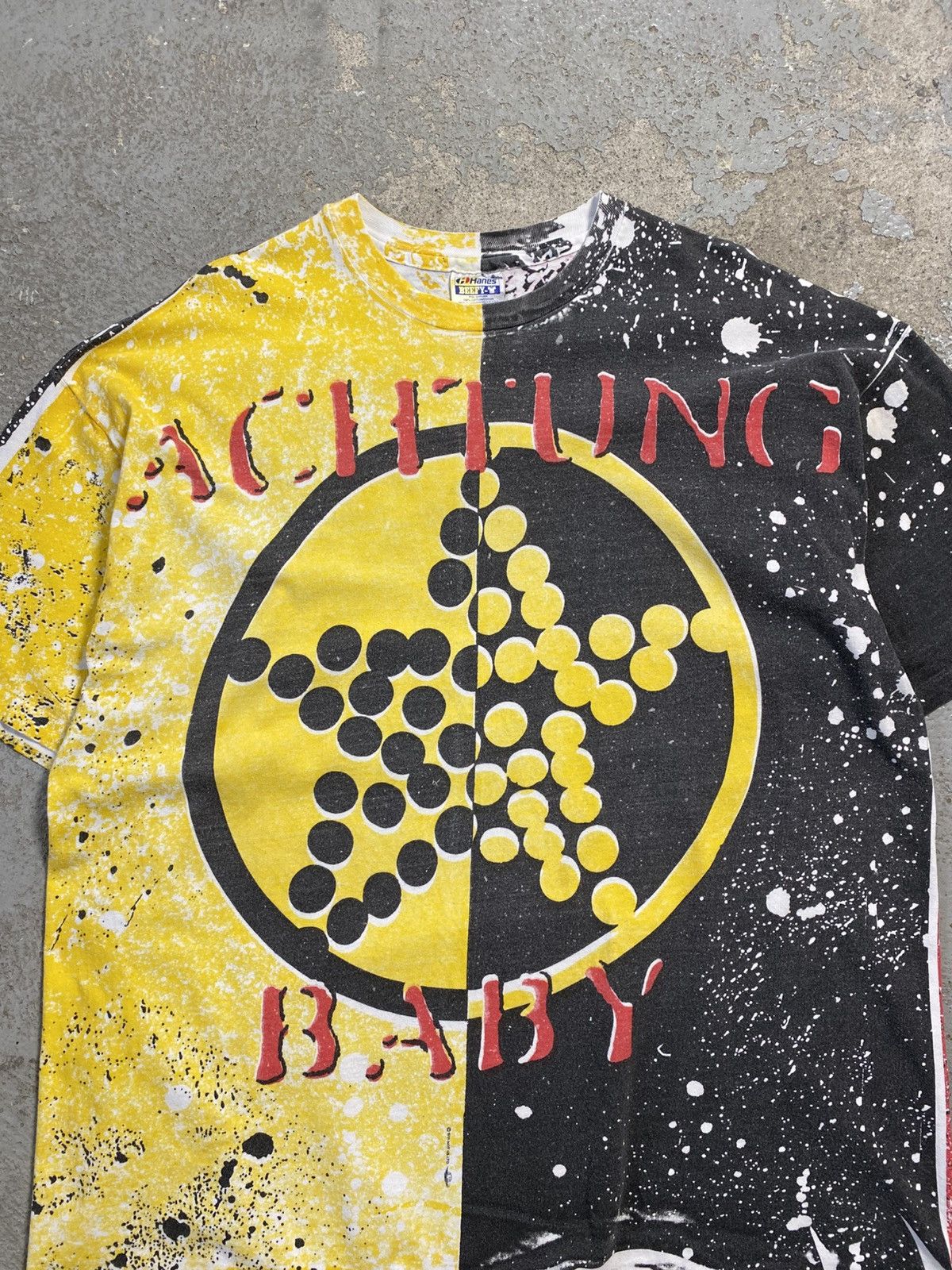 Band Tees × Vintage Vintage 1991 U2 Achtung Baby Zoo TV tour AOP band tee Size US XXL / EU 58 / 5 - 5 Thumbnail