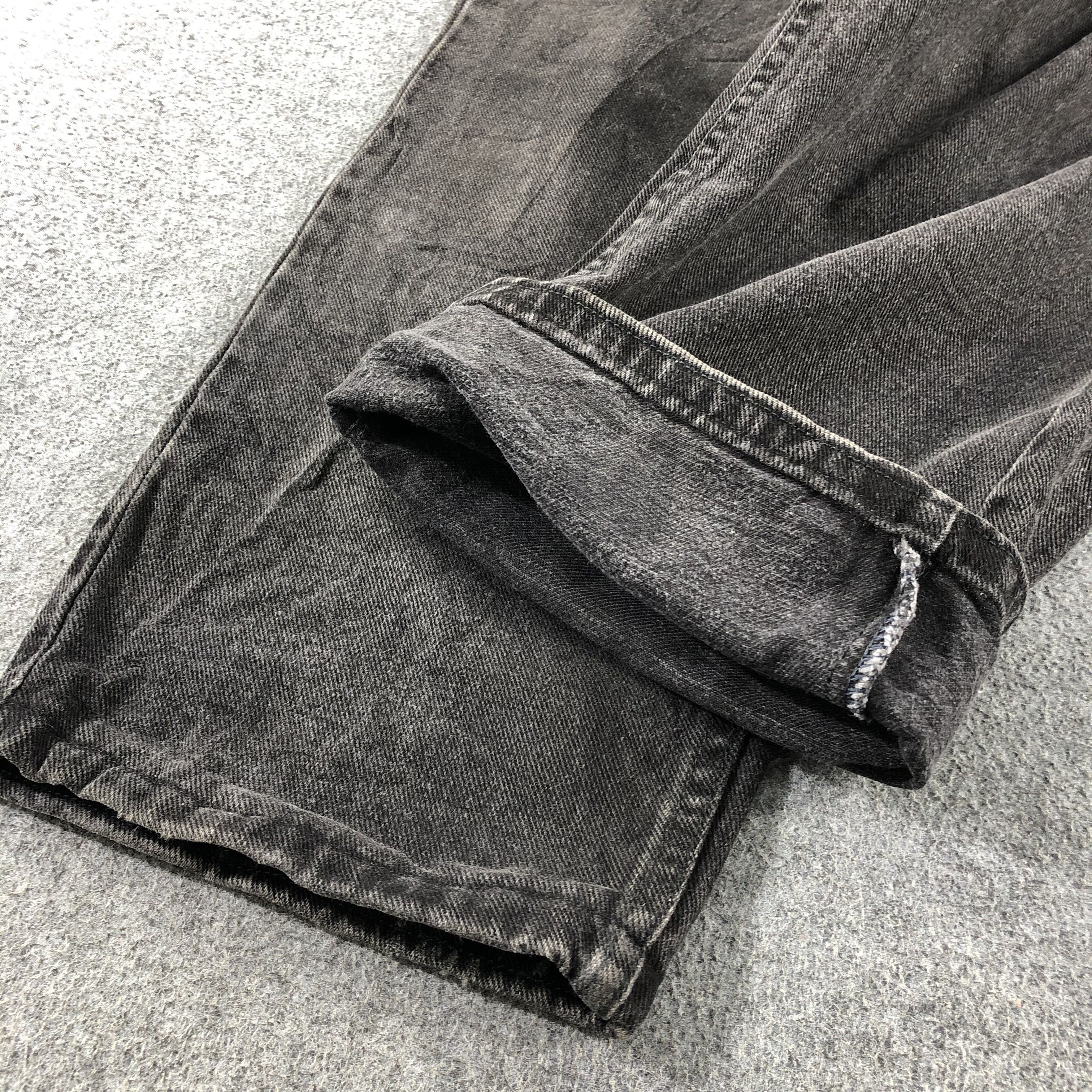 Lee Vintage Faded Black Lee Jeans-J2549 Size US 37 - 8 Thumbnail