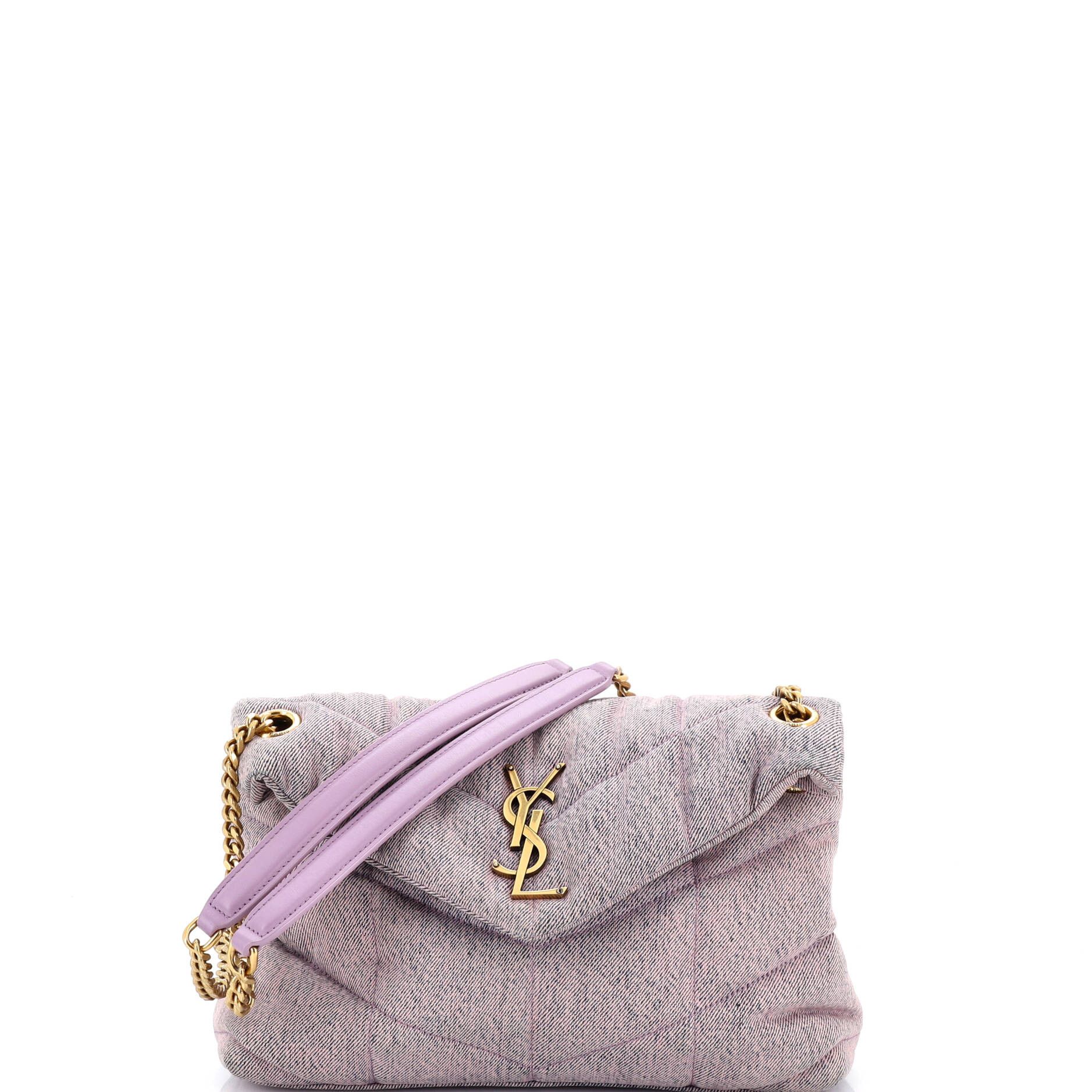 Saint Laurent Paris Loulou Puffer Shoulder Bag Size ONE SIZE - 1 Thumbnail
