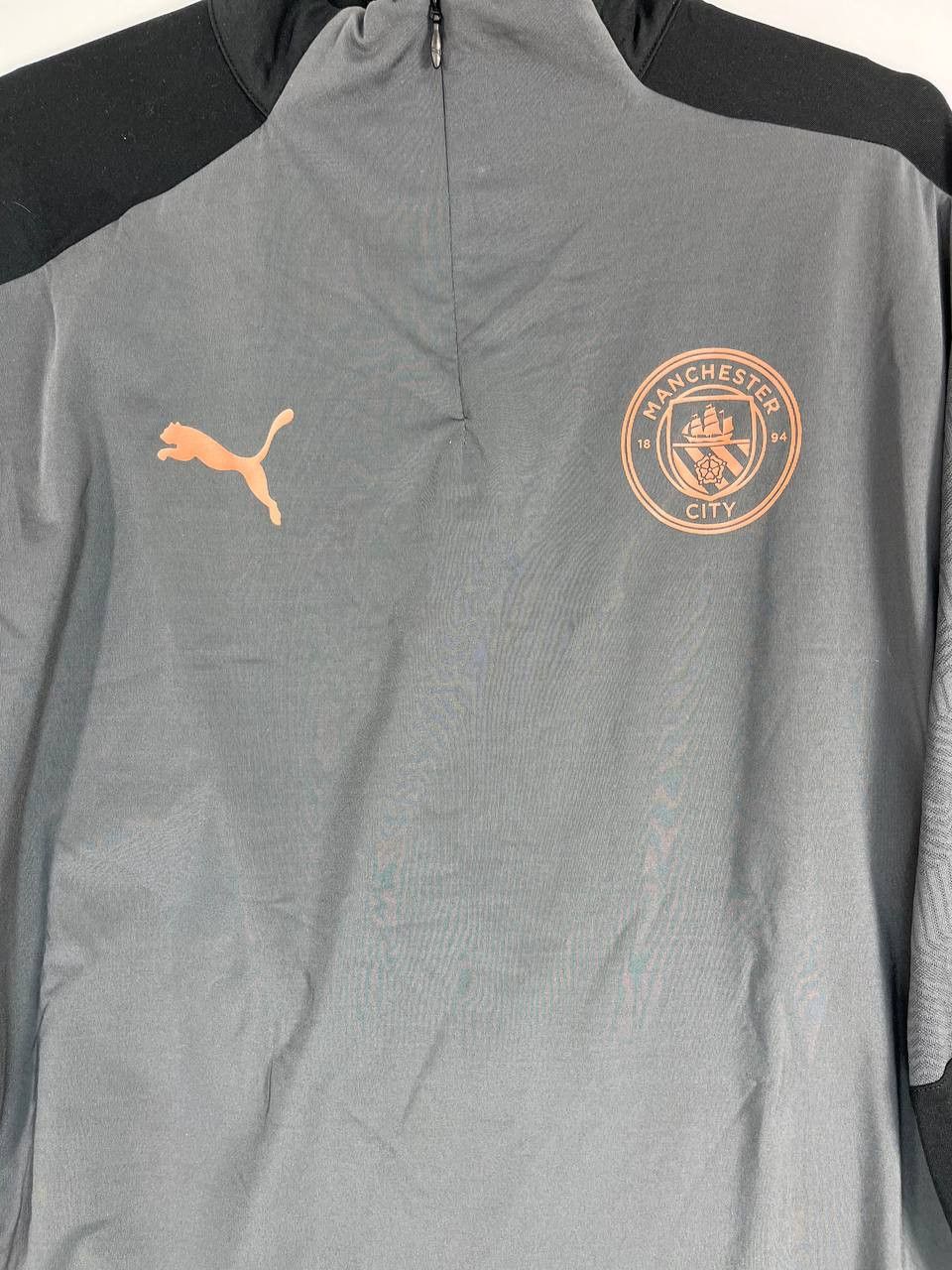 Puma Manchester City Puma Training 2019 2020 Grey Black Mens L Size US L / EU 52-54 / 3 - 2 Thumbnail