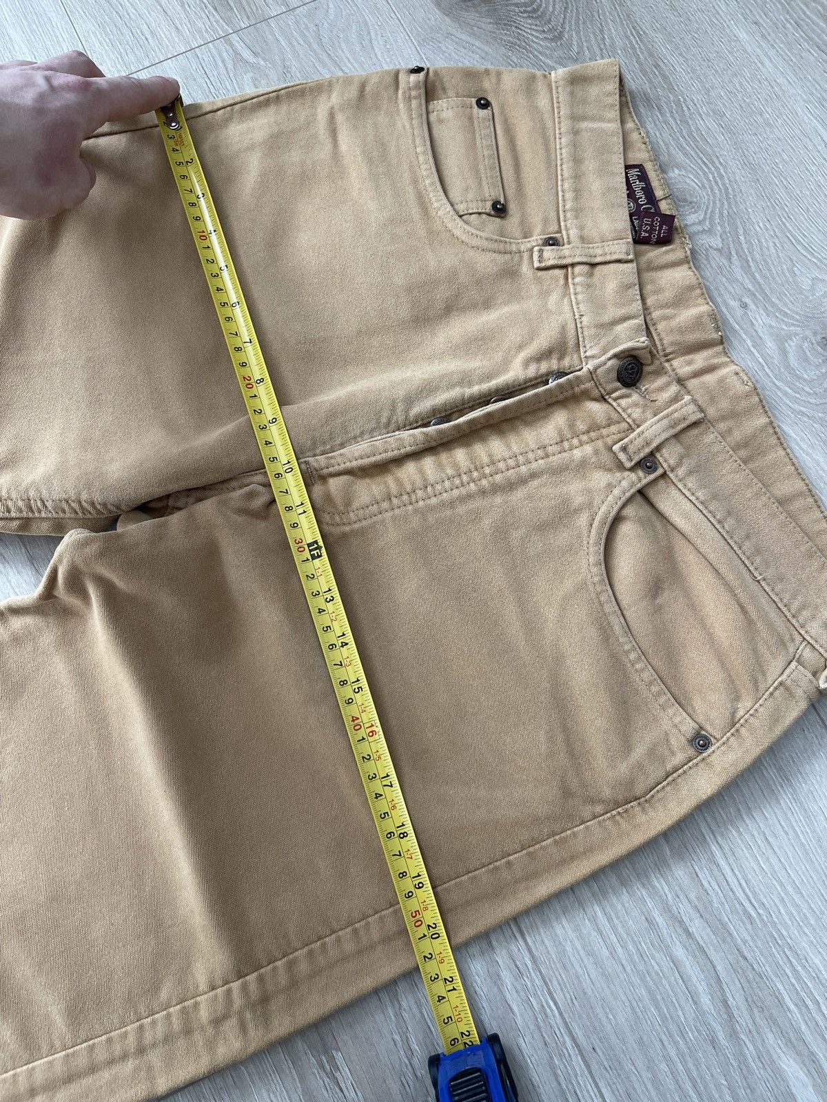 Marlboro Classics Vintage pants trousers marlboro classics beige W31 Size US 31 - 9 Thumbnail