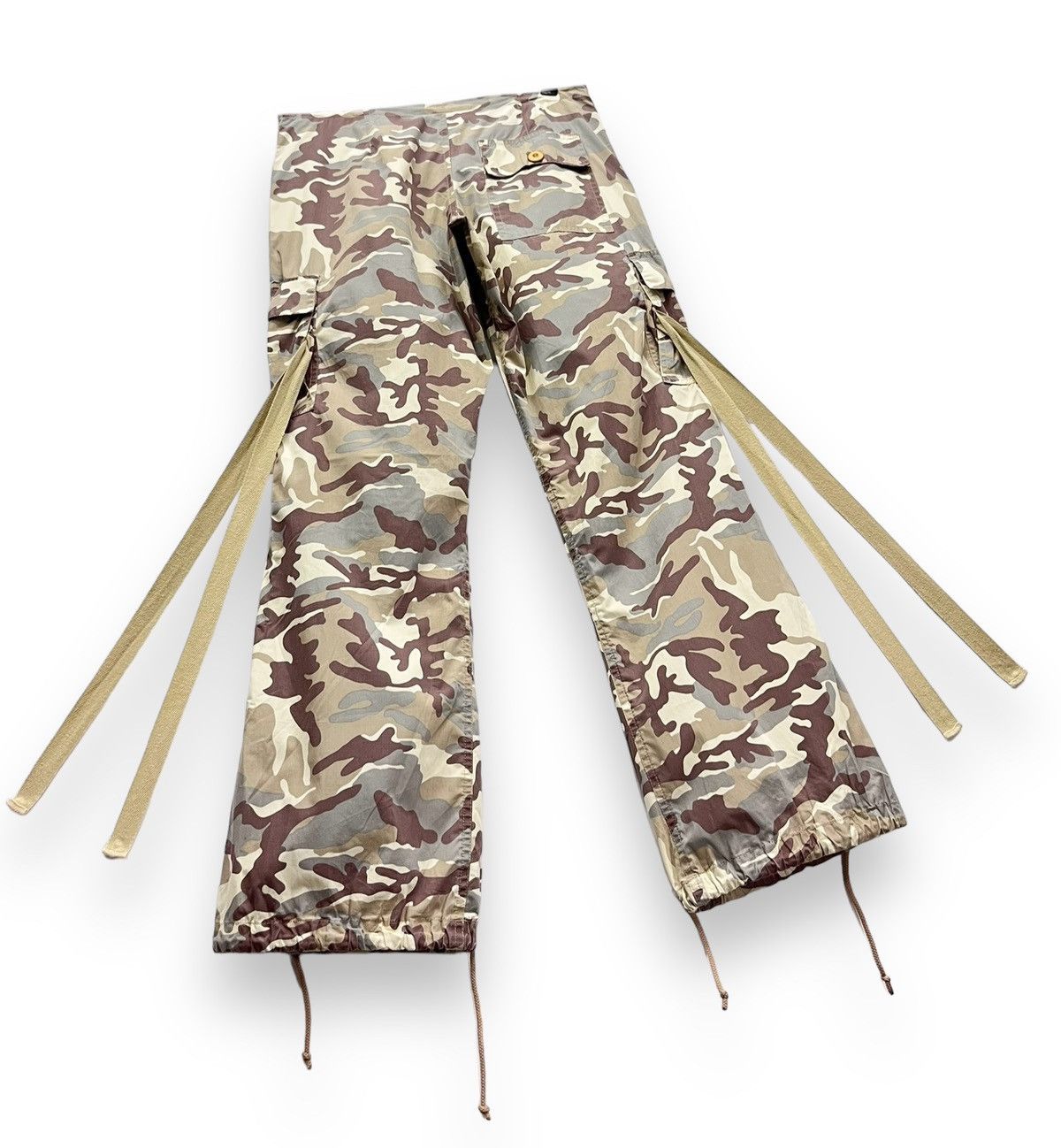 Japanese Brand UFO Drawstring Bondage Urban Camouflage Streetwear Dance Size US 29 - 6 Thumbnail