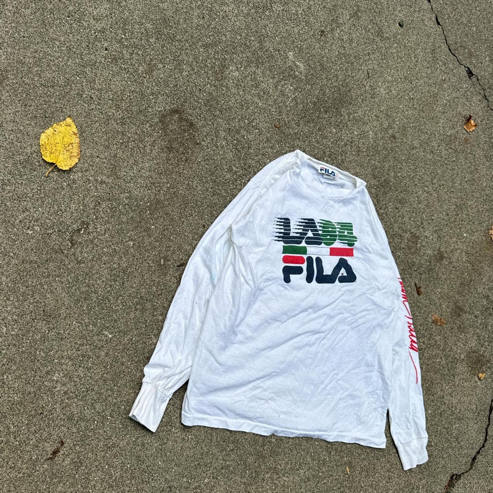 Fila Vintage Fila 1984 LA Long Sleeve Shirt – Size Large Size US L / EU 52-54 / 3 - 2 Thumbnail