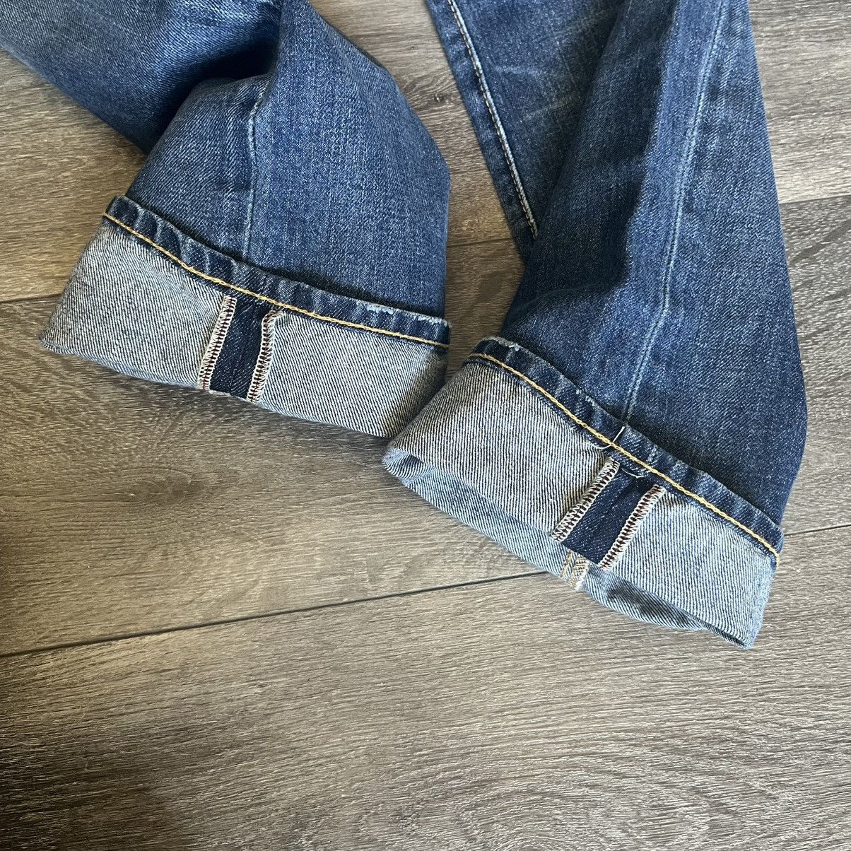 Polo Ralph Lauren × Ralph Lauren × Vintage Polo Ralph Lauren Varick Slim Straight Denim Jeans 33x30 Vtg Size US 33 - 5 Thumbnail