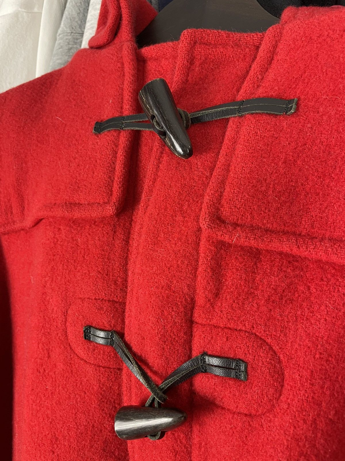 Burberry × Designer × Vintage Burberry Red Duffle coat wool fashion vintage 90s Size L / US 10 / IT 46 - 8 Thumbnail