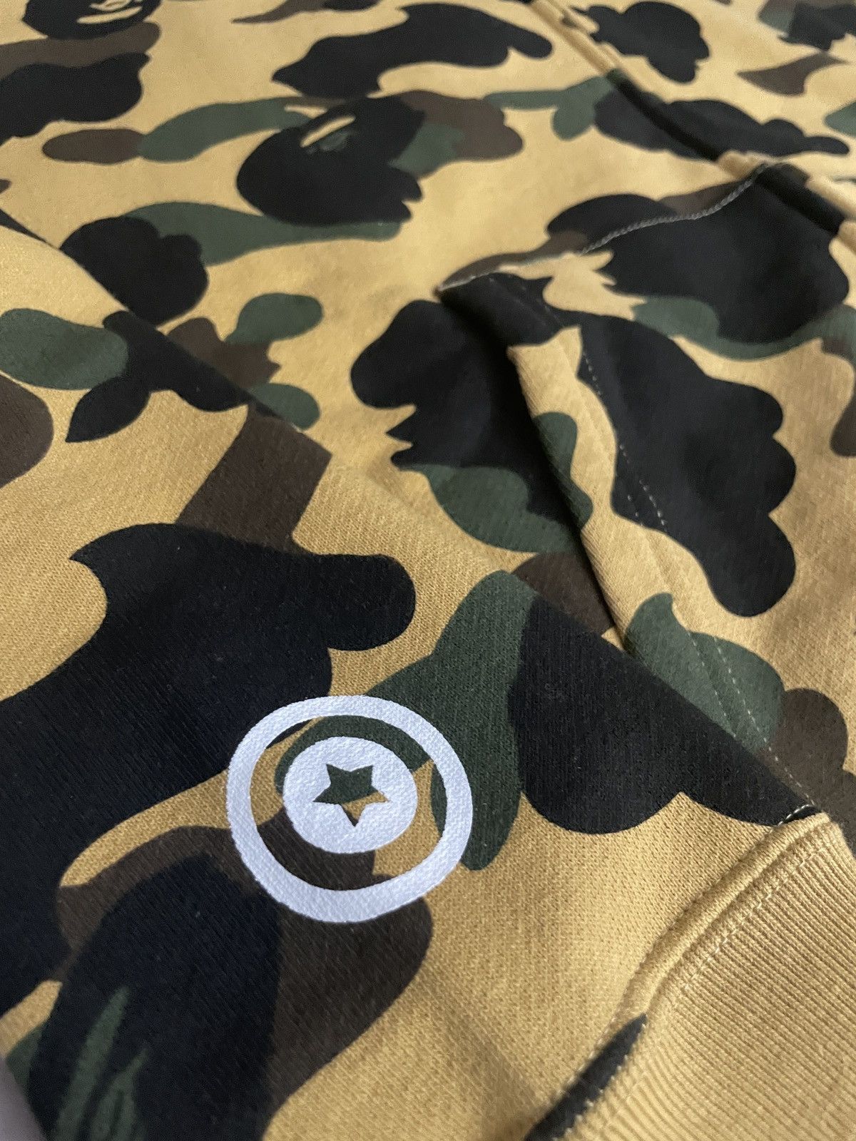 Bape BAPE PONR Shark Full Zip Hoodie Yellow Size US M / EU 48-50 / 2 - 8 Thumbnail