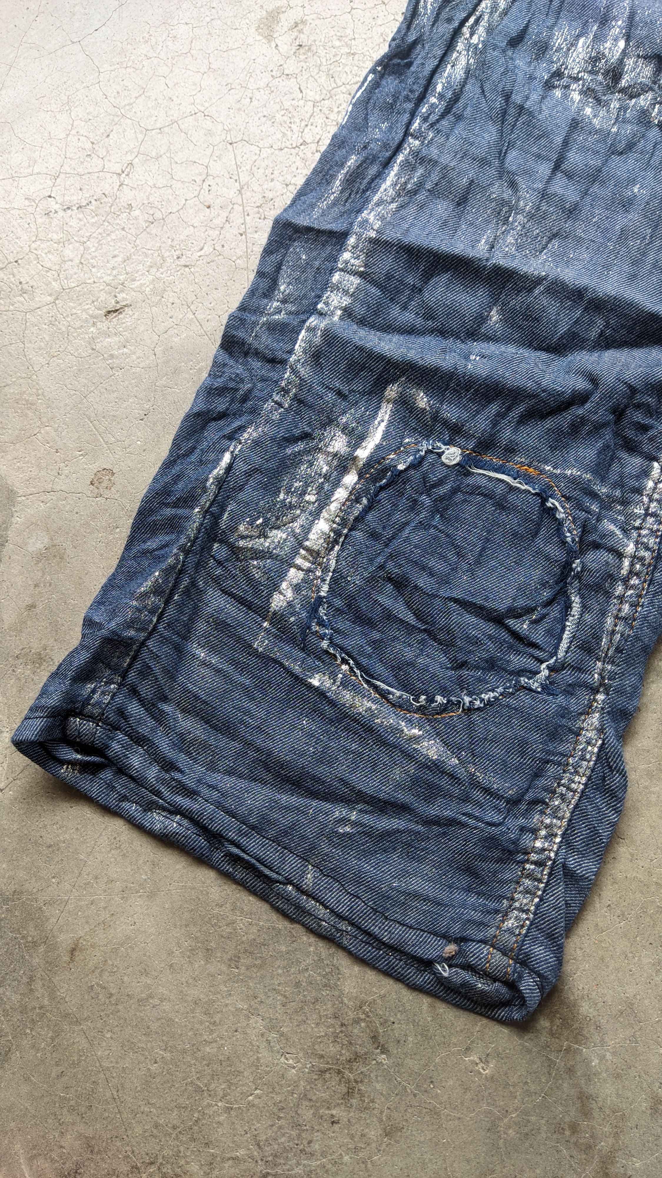 Designer × Zucca Zucca Soft Jeans Trashed Design Size US 30 / EU 46 - 2 Thumbnail