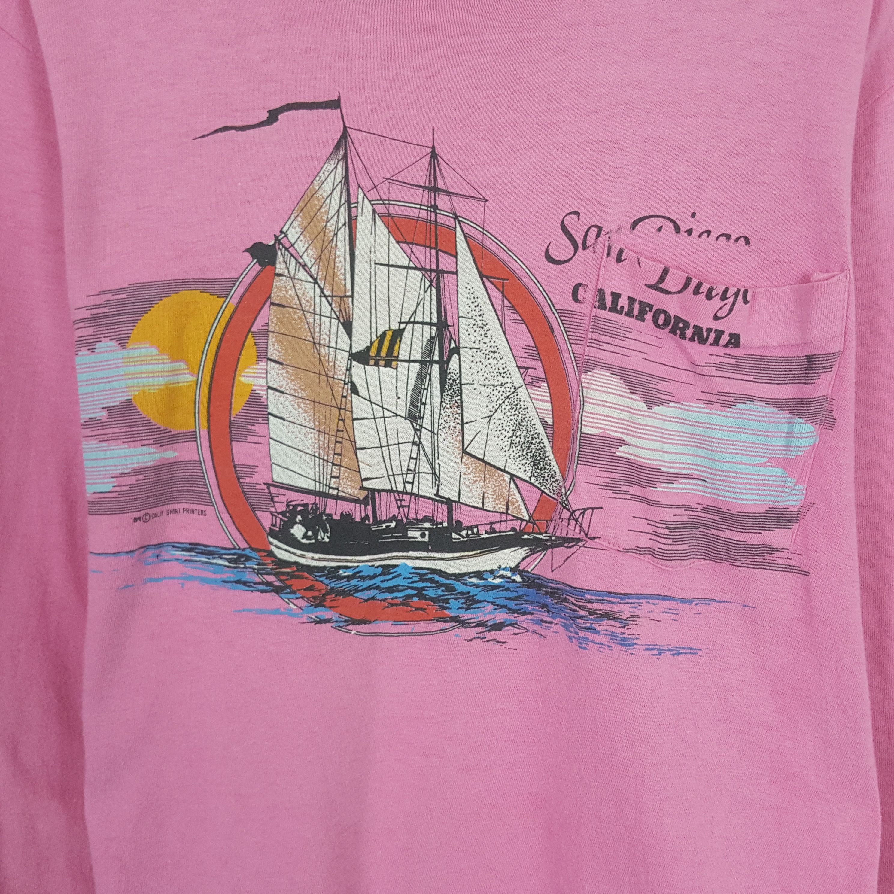 Designer Vintage San Diego California Tshirt Size US M / EU 48-50 / 2 - 2 Thumbnail