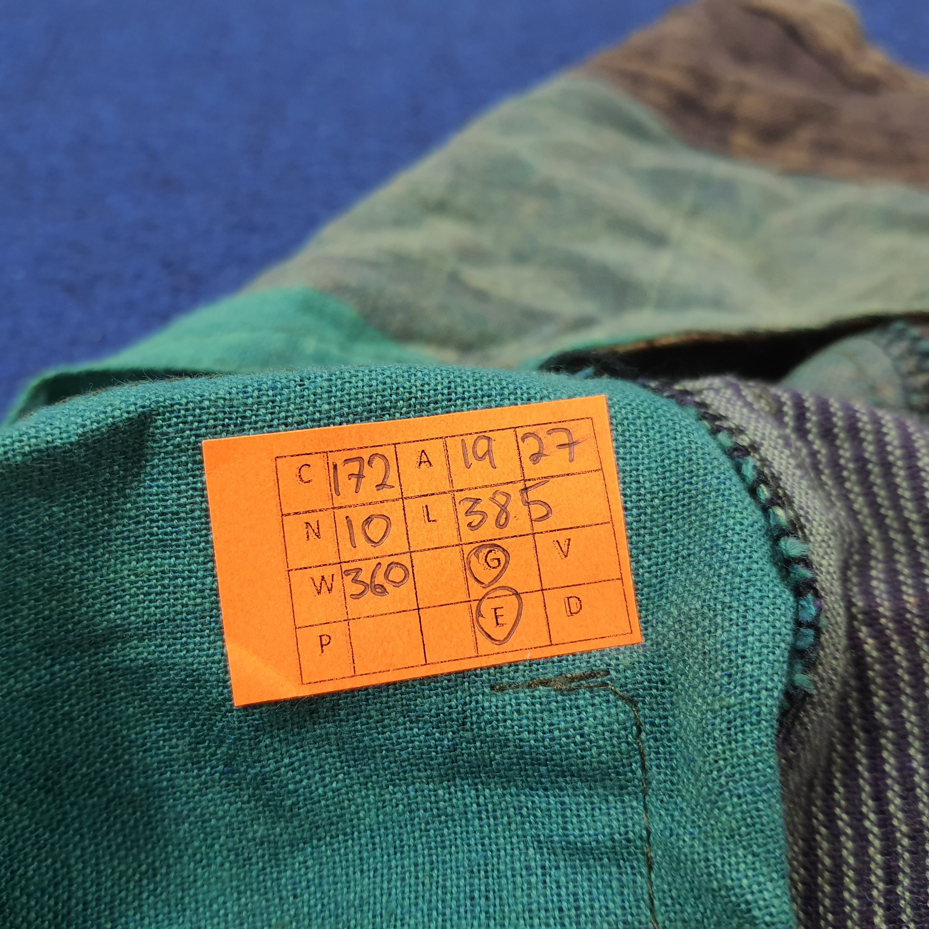 Japanese Brand × Vintage Vintage Streetwear Patchwork Style Design Overall Size US 38 / EU 54 - 7 Thumbnail