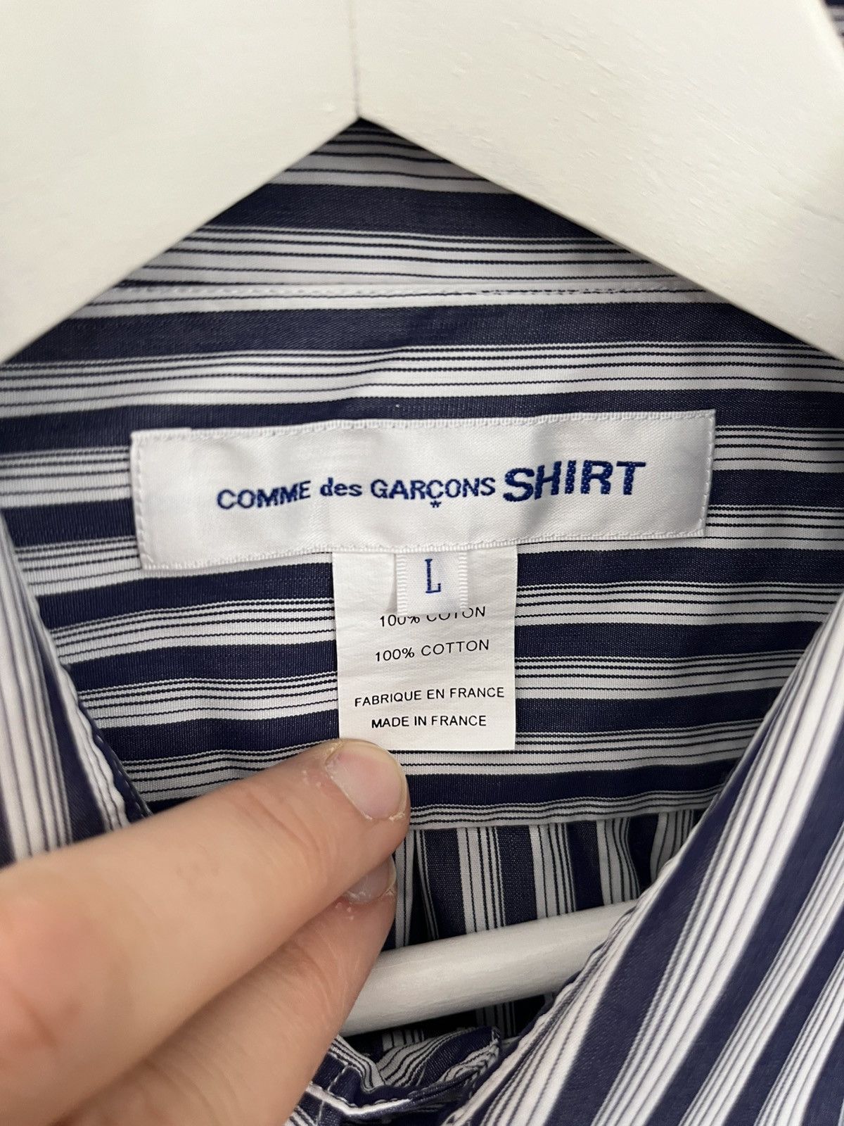 Comme des Garcons SHIRT Comme des garçons SHIRT wide fit shirt Size US L / EU 52-54 / 3 - 5 Thumbnail