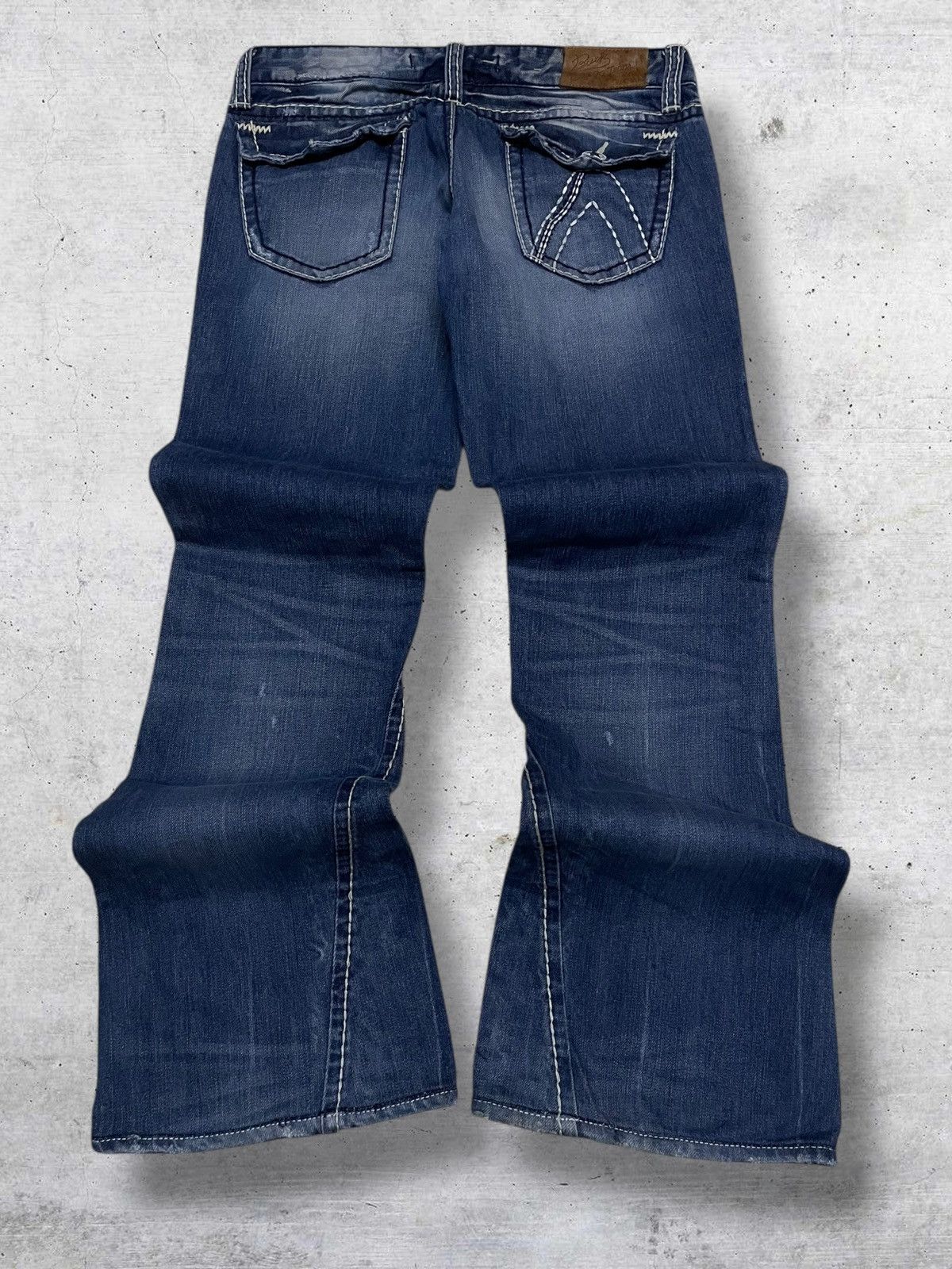 Japanese Brand VINTAGE BUCKAROO CRAFTED JAPAN DESIGNER 90S FLARED CUT DENIM Size US 30 / EU 46 - 8 Thumbnail