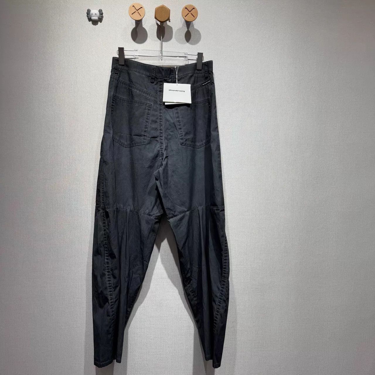 Alexander Wang Alexander Wang New Washed Smokey Gray Utility Pants 31 Size US 31 - 2 Thumbnail
