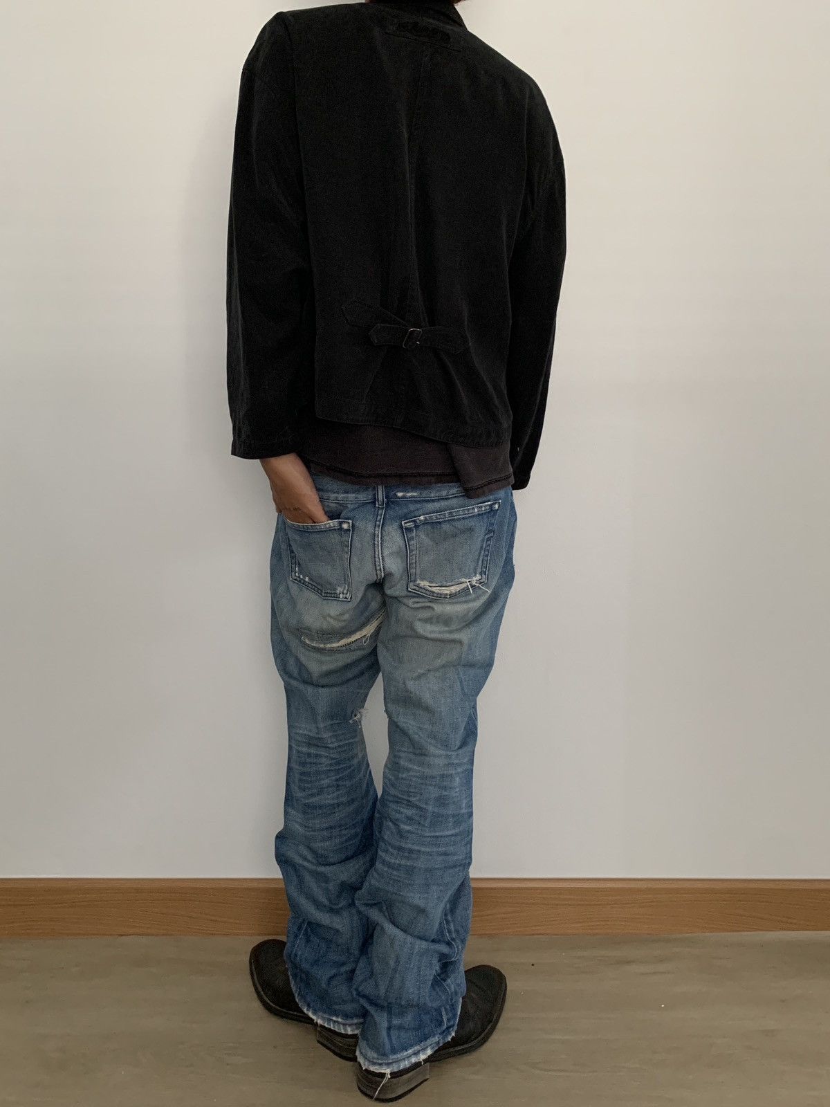 Diesel 90s Vintage Diesel Flared Denim Bootcut Distressed Grunge Size US 32 / EU 48 - 1 Thumbnail