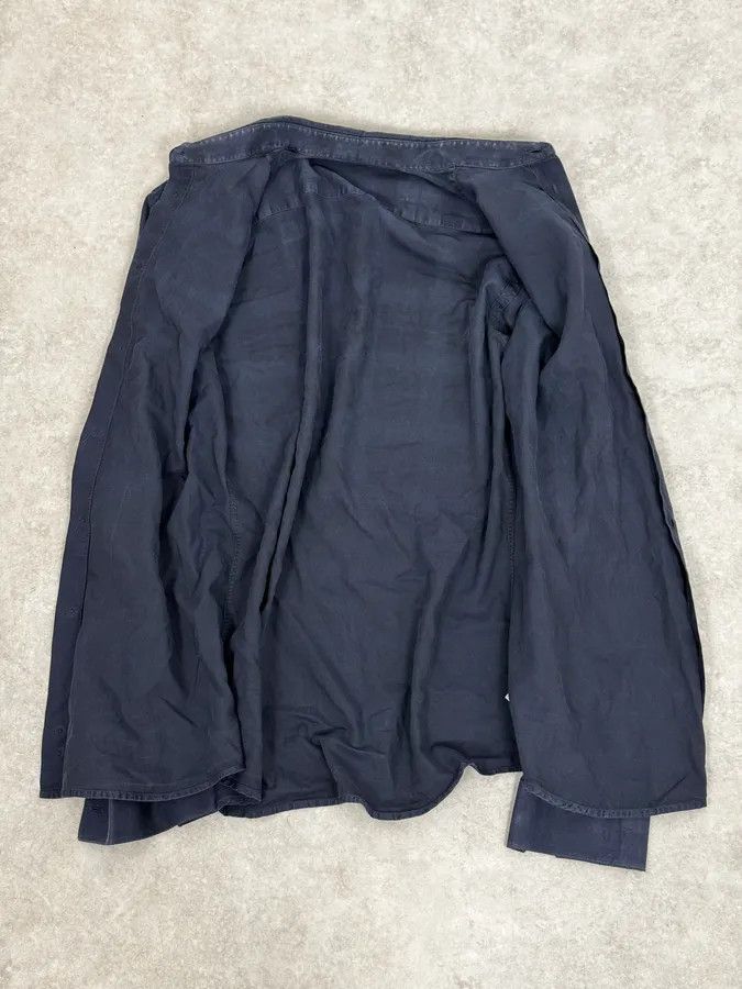 Givenchy Givenchy Navy Checkered Classic Shirt Size US S / EU 44-46 / 1 - 7 Thumbnail