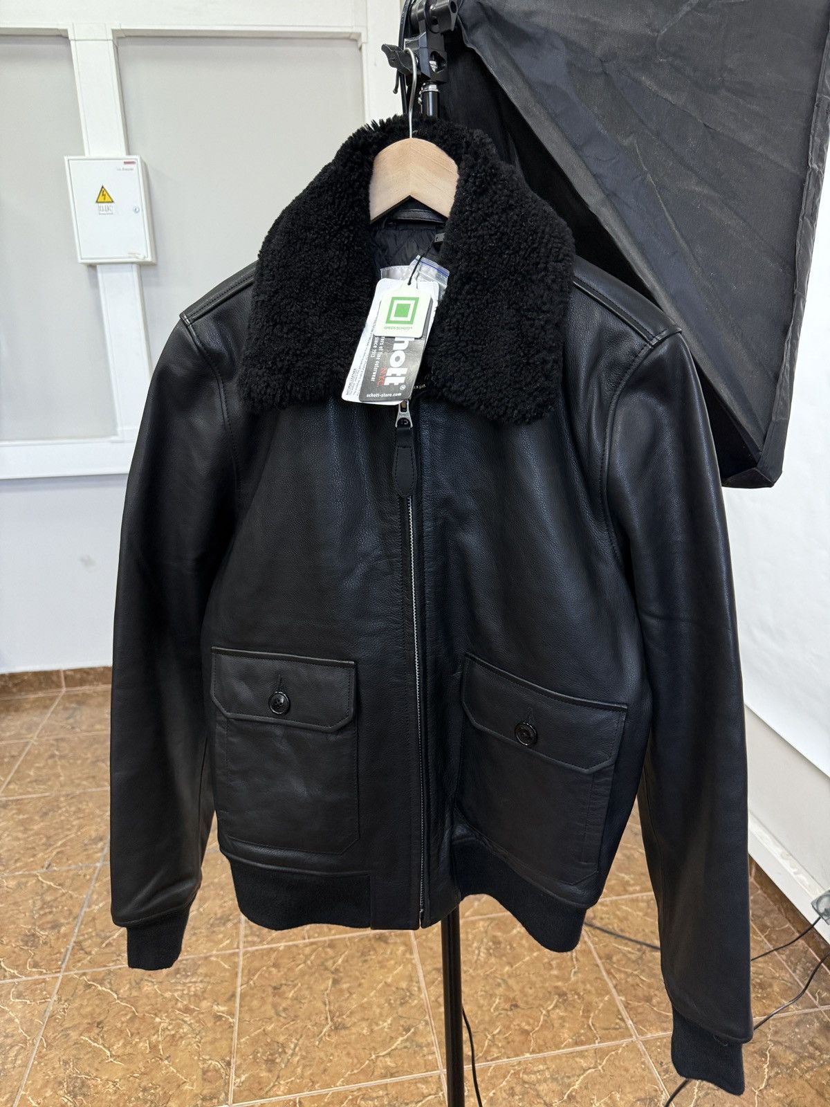 Schott 🇺🇸 NEW❗️Schott NYC A-2 Flight Cowhide Leather Jacket LCPANE Size US M / EU 48-50 / 2 - 1 Thumbnail