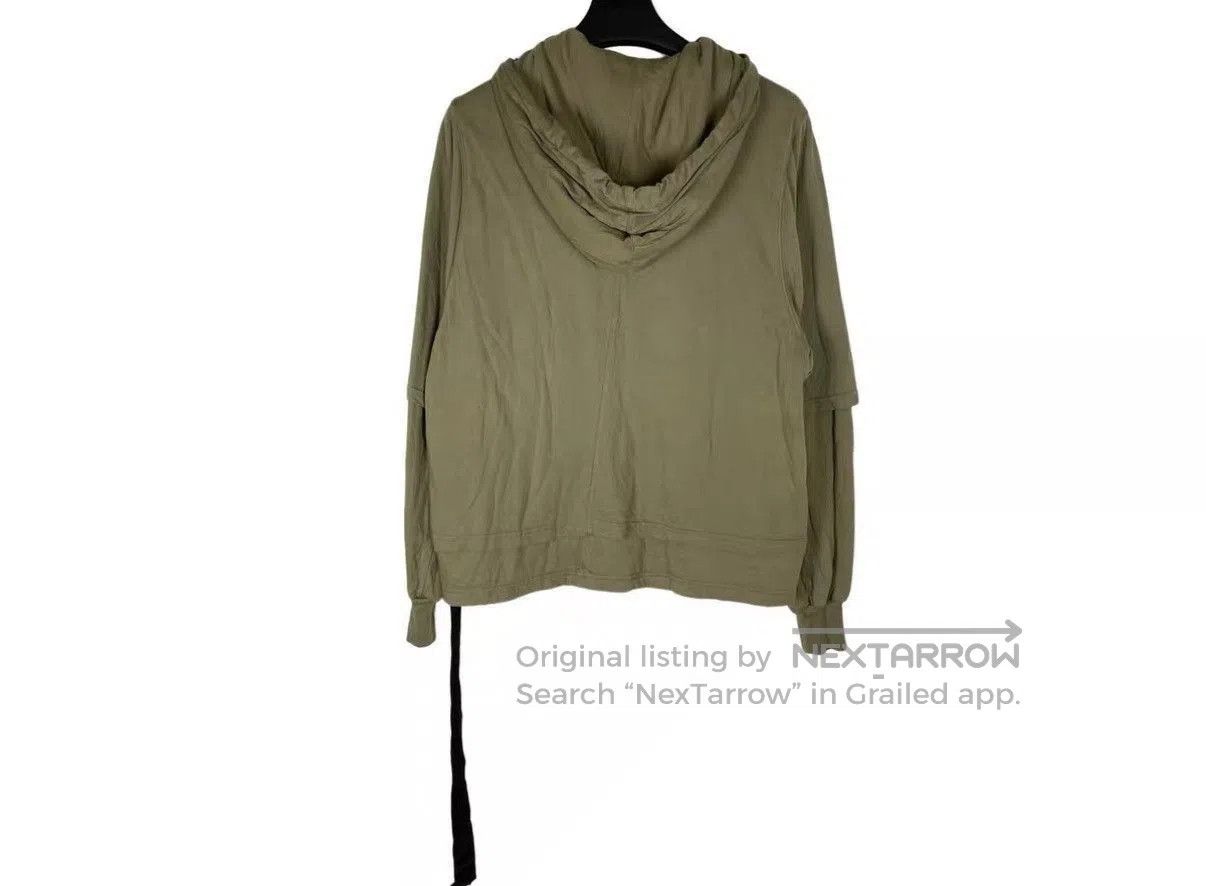 Rick Owens Green Hooded Zip. Size US M / EU 48-50 / 2 - 2 Thumbnail