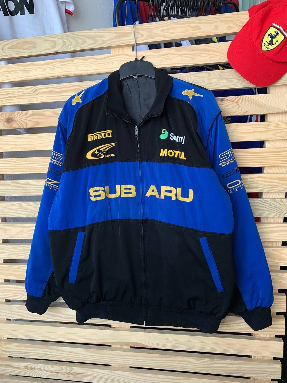 Other Subaru World Rally Team Jacket – Iconic Racing Style Size US L / EU 52-54 / 3 - 7 Thumbnail