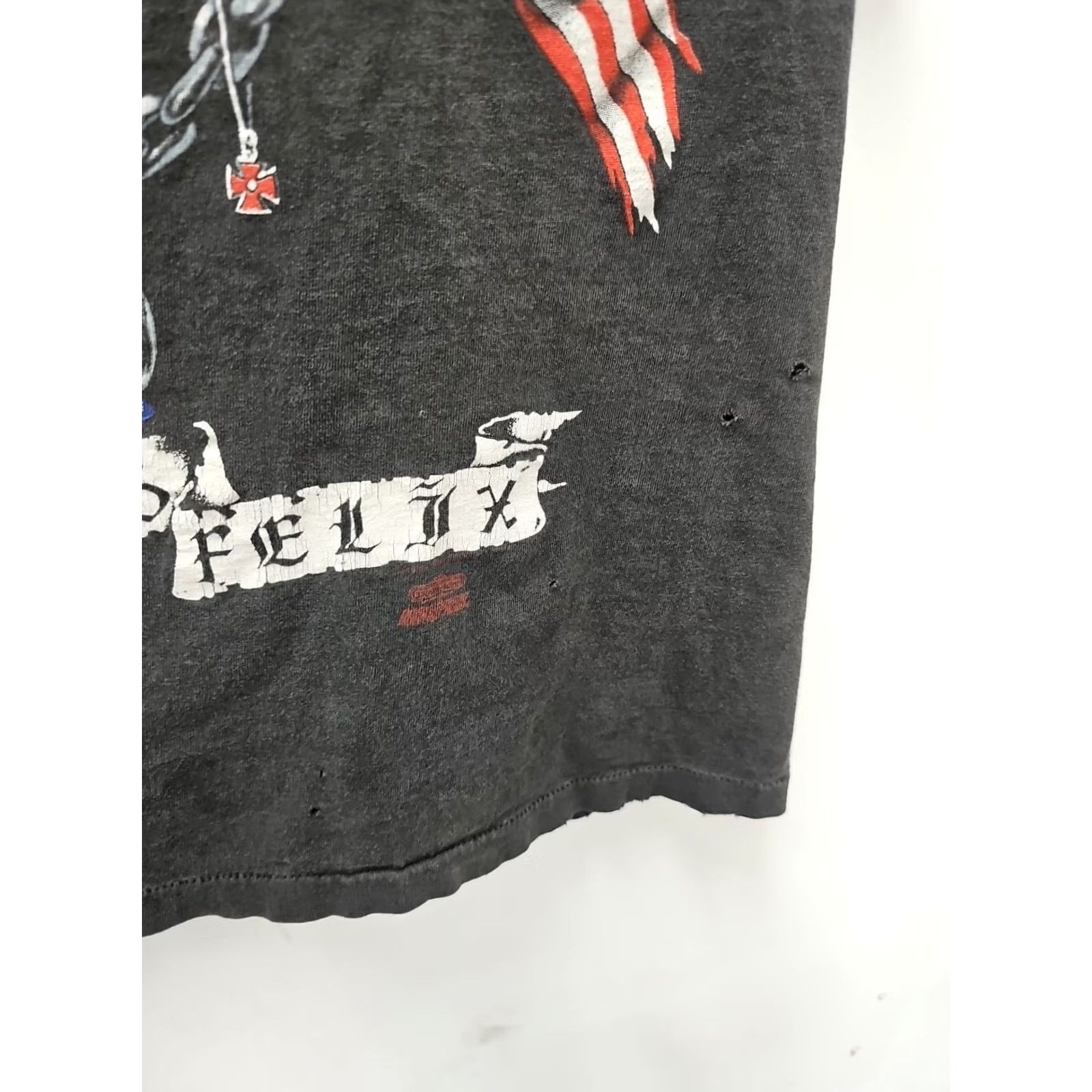 Hanes VINTAGE 1991 Motorhead Amwrica Tour Black T-shirt Mens L Size Large Hanes Shirt Rock Band 90s Size US L / EU 52-54 / 3 - 4 Thumbnail