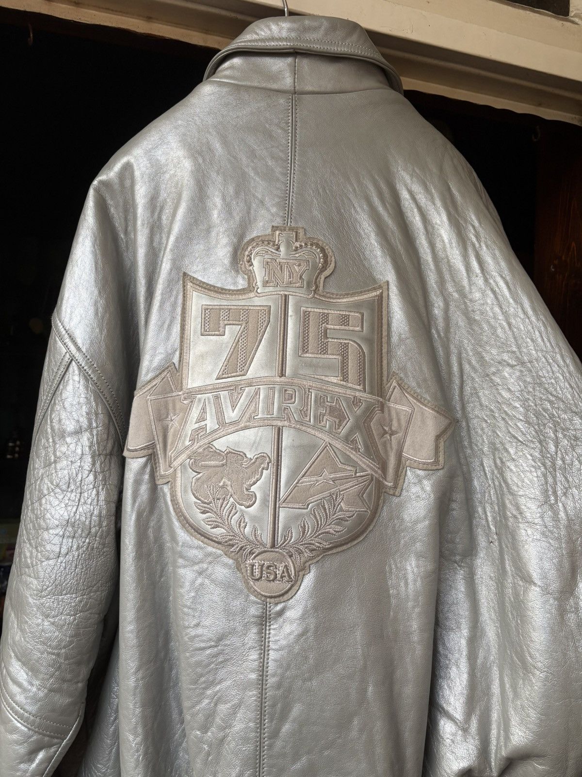 Avirex Avirex leather jacket x vintage varsity x rare USA Size US XXL / EU 58 / 5 - 24 Thumbnail
