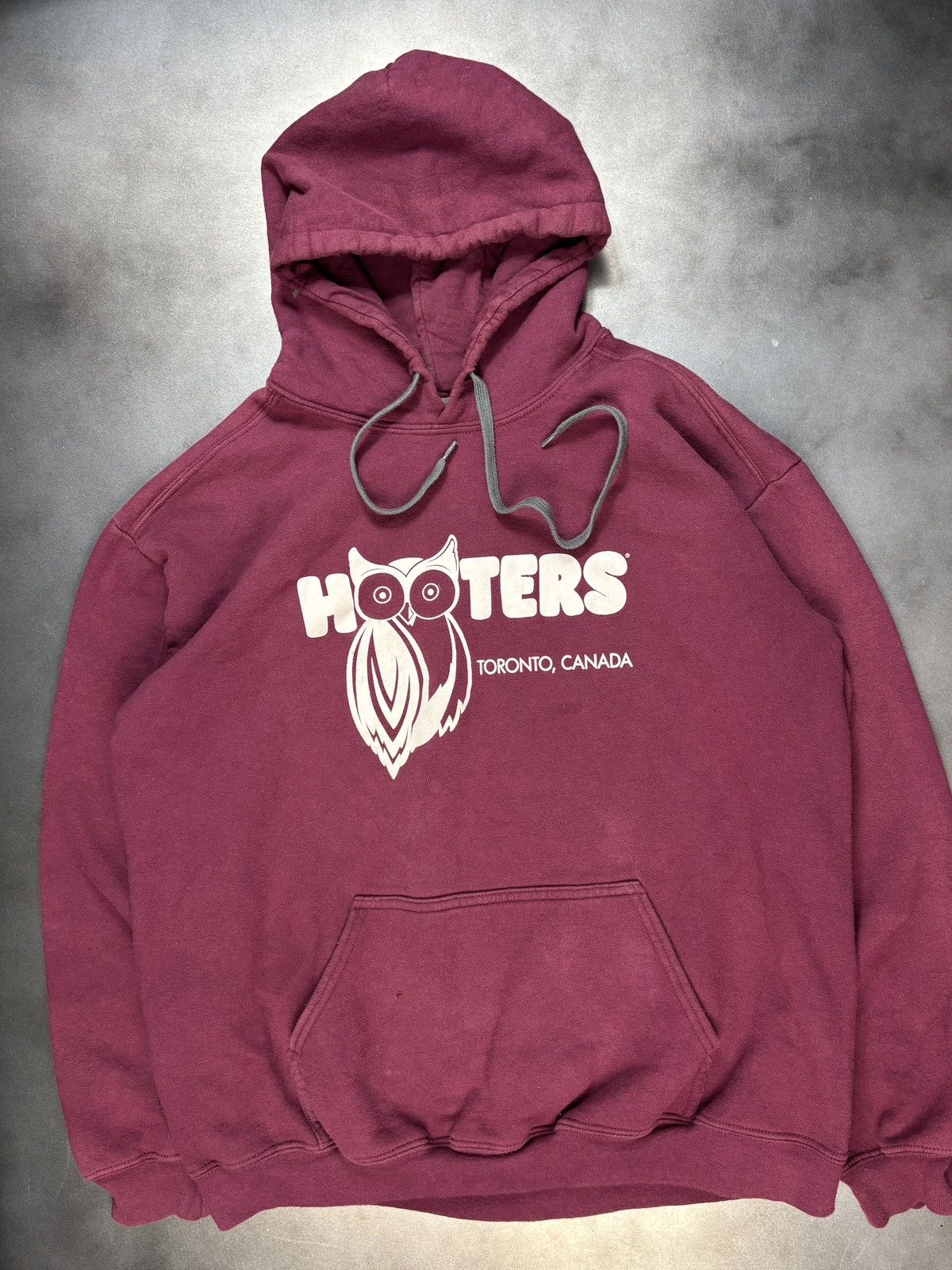 Gildan × Vintage 2000s Hooters Toronto Hoodie Vintage Airbrush Hand Painted Size US M / EU 48-50 / 2 - 10 Thumbnail