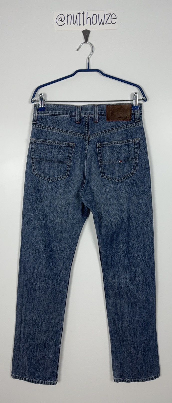 Tommy Hilfiger Crazy Vintage Y2K Tommy Hilfiger Madison Straight Denim Pant Size US 29 - 2 Thumbnail