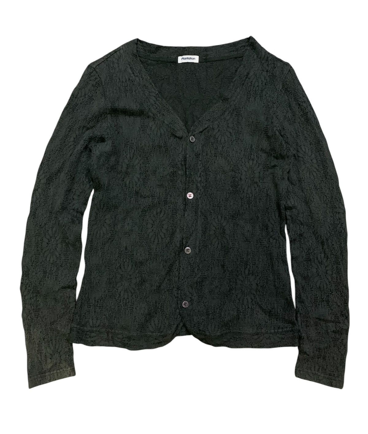 Pleats Please Issey Miyake Vtg Issey Miyake Plantation Cardigan Shirt Size S / US 4 / IT 40 - 1 Thumbnail