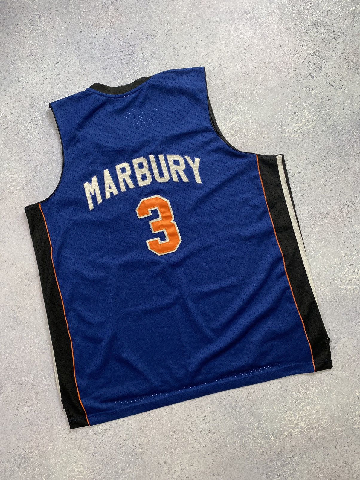 NBA Stephon Marbury Jersey Mens2XL Blue And Orange Starbury Size US XXL / EU 58 / 5 - 5 Thumbnail