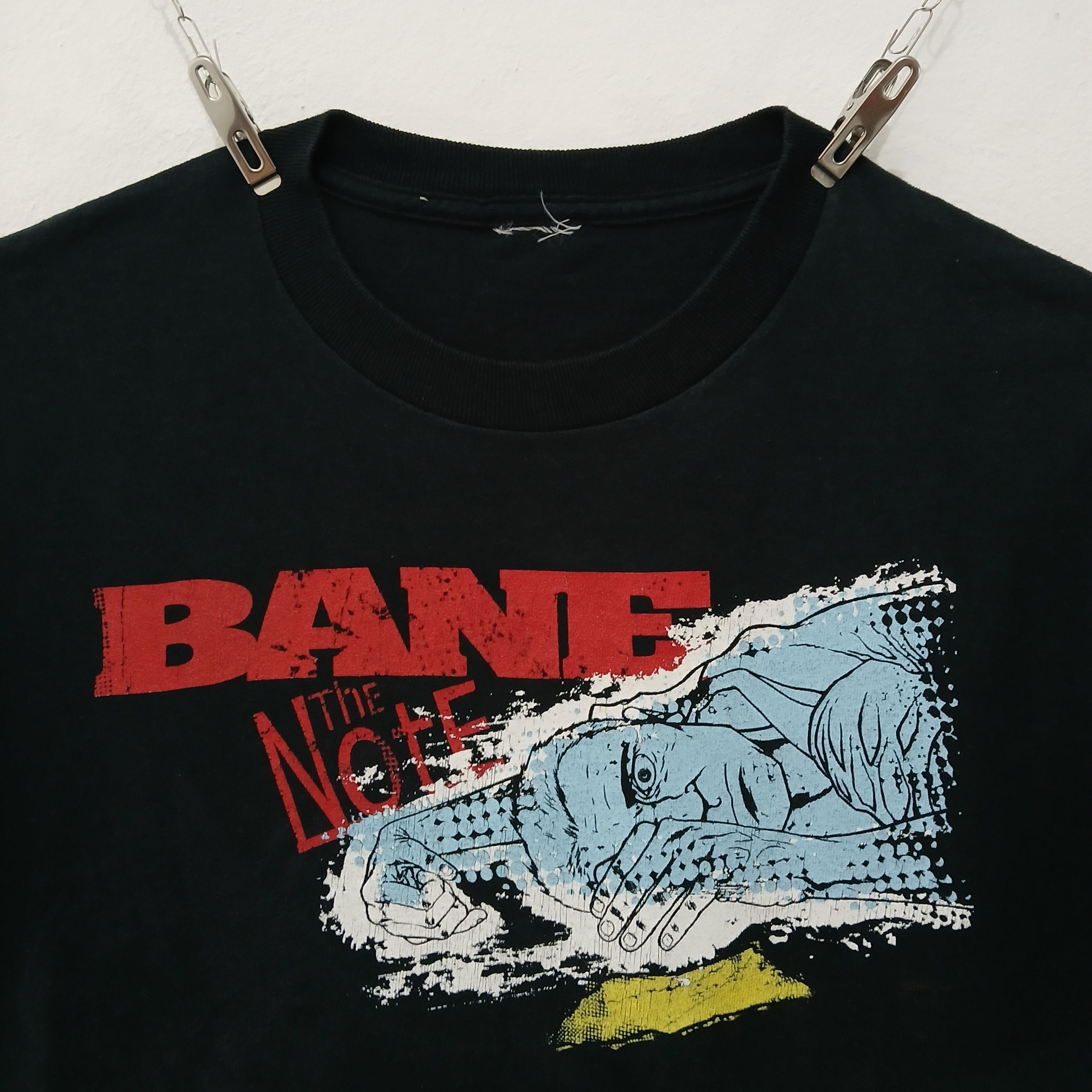 Band Tees BANE Hardcore Band Album The Note Vintage Early Tee 2000s Size US M / EU 48-50 / 2 - 3 Thumbnail