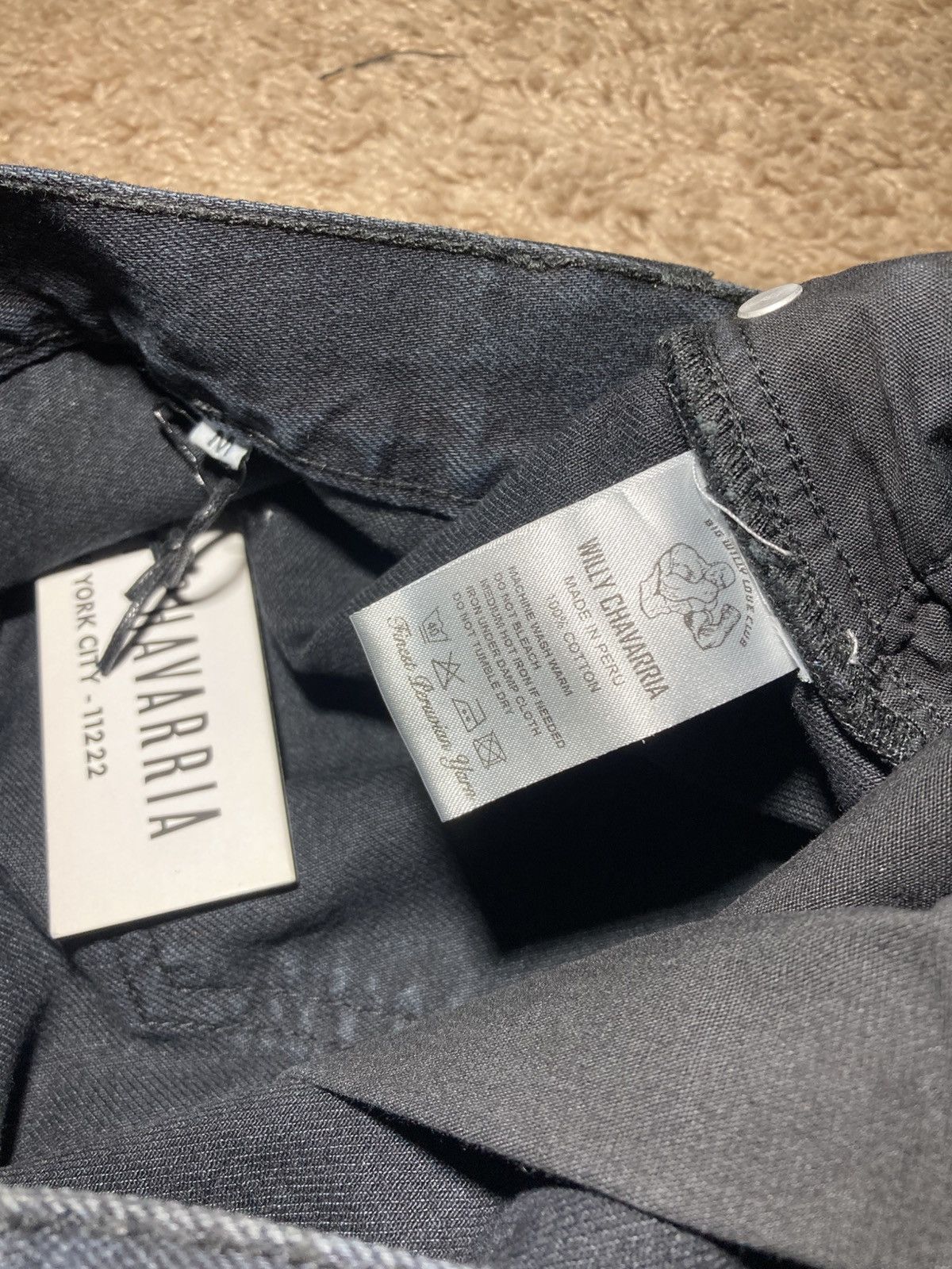 Willy Chavarria AW22 Willy Chavarria Santee Alley Jeans Faded 2022 Whisker Size US 32 / EU 48 - 8 Thumbnail