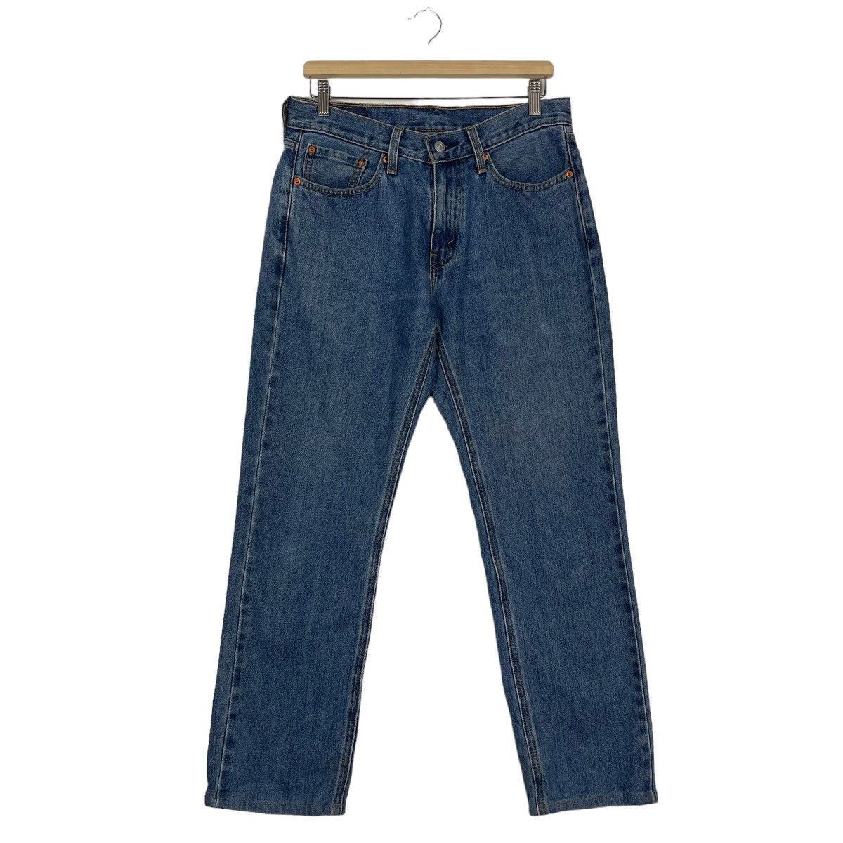 Levi's Levis 541 Faded Blue Zipper Fly Jeans Size US 32 / EU 48 - 2 Thumbnail