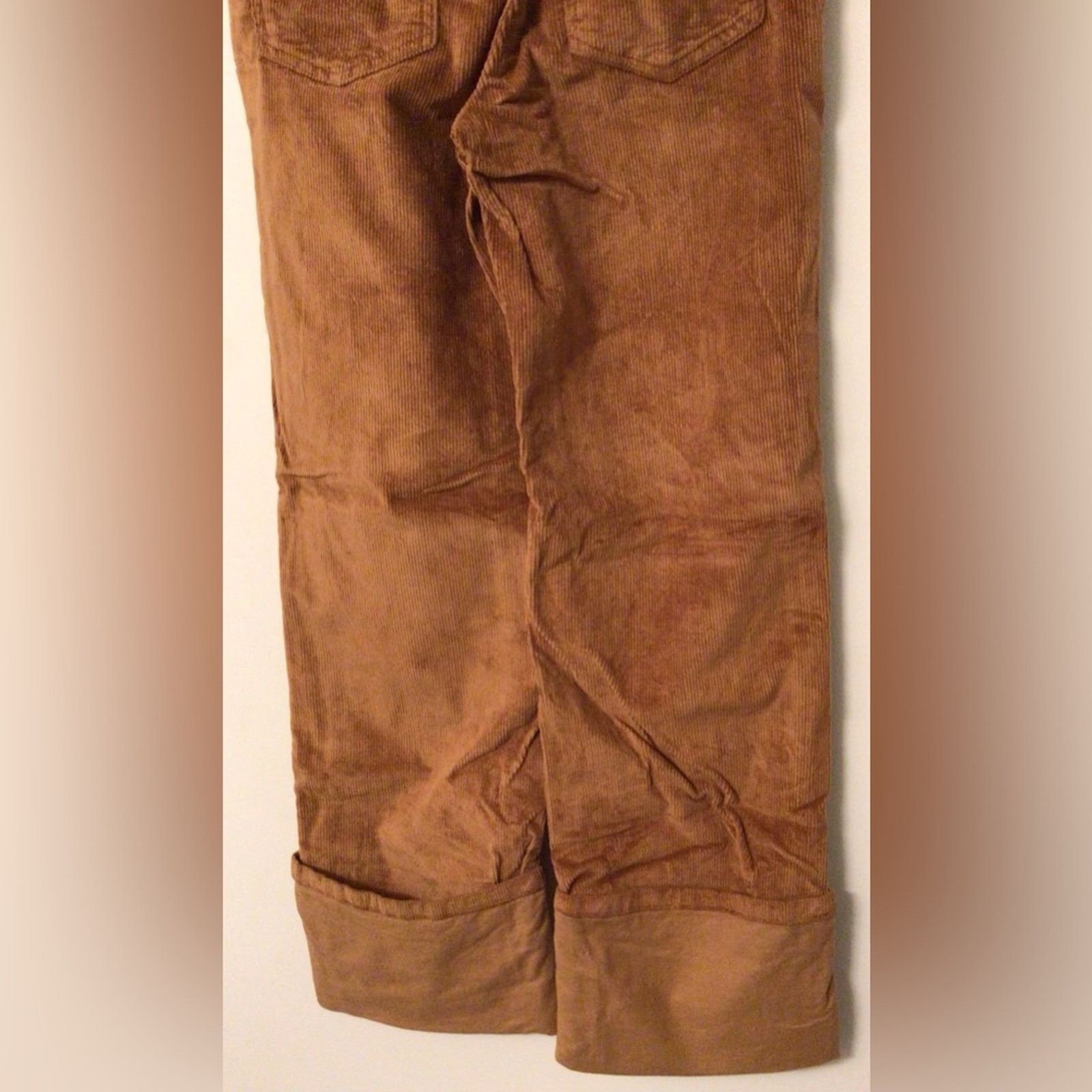 Anthropologie NWT-Anthropologie The Scotty Cuffed corduroy jeans sz 25 Size 25" / US 0 / IT 36 - 8 Thumbnail