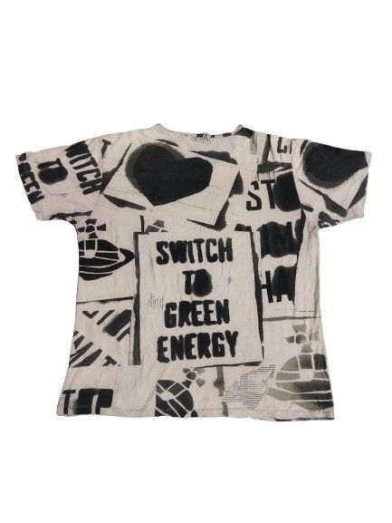 Vivienne Westwood Vivienne Westwood Switch To Green Energy Tee Size US XL / EU 56 / 4 - 2 Thumbnail