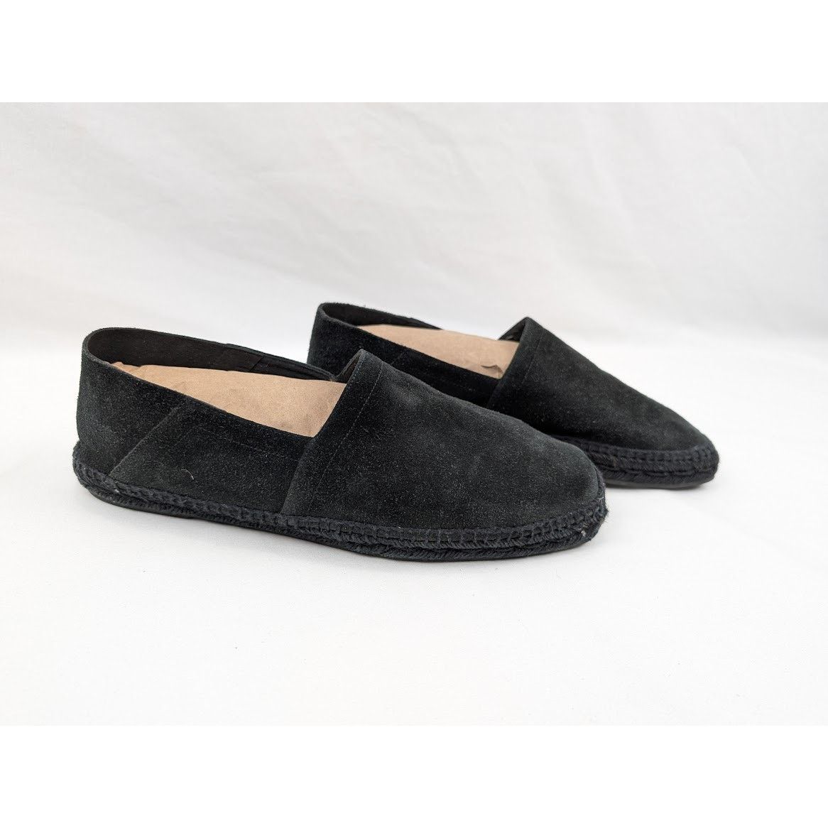 Tom Ford o1rshd1 CC20 Men's Barnes Suede Espadrilles shoe black 10 TF Size US 10 / EU 43 - 9 Thumbnail