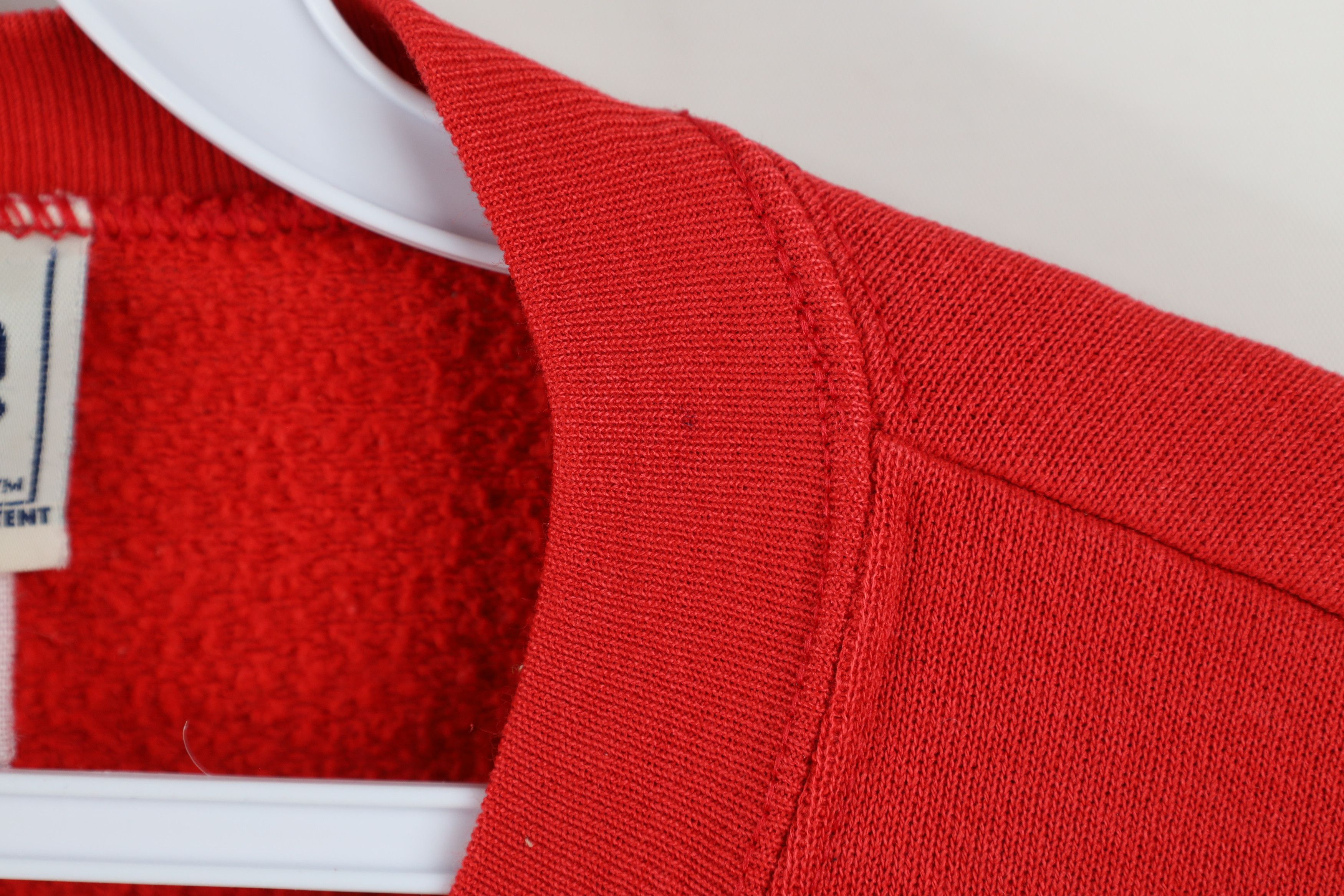 Vintage Vintage 90s Boxy Fit Ohio State University Sweatshirt Red Size 3XL / US 20-22 - 15 Thumbnail