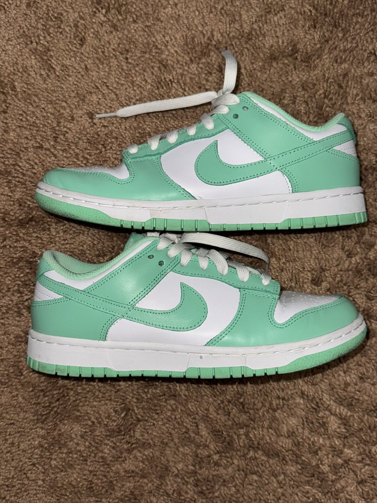 Nike Nike Dunk Low Green Glow Size US 7.5 / IT 37.5 - 1 Thumbnail
