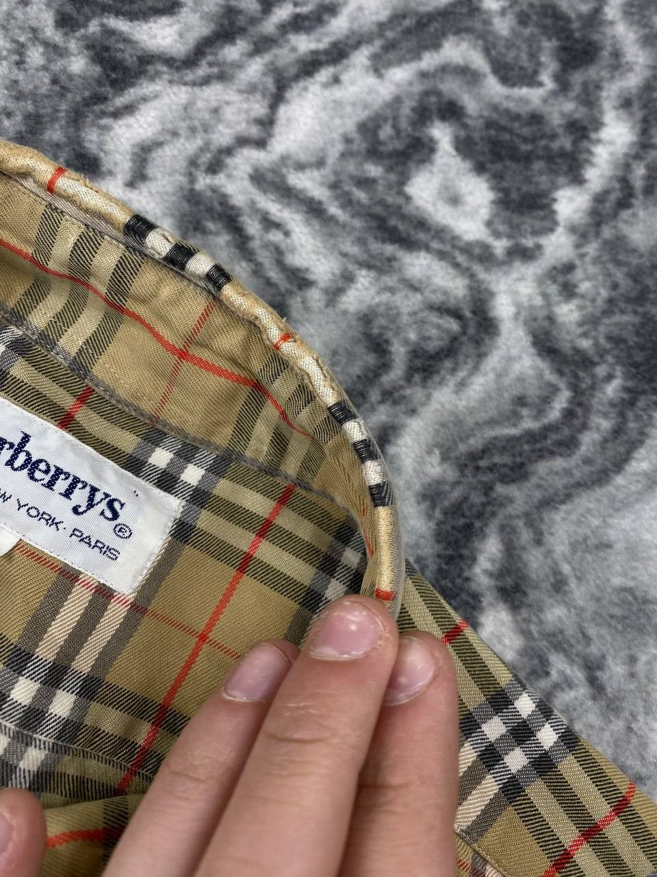 Burberry Burberrys Vintage Nova Check Shirt Buttons Long Sleeve Men Size US L / EU 52-54 / 3 - 5 Thumbnail