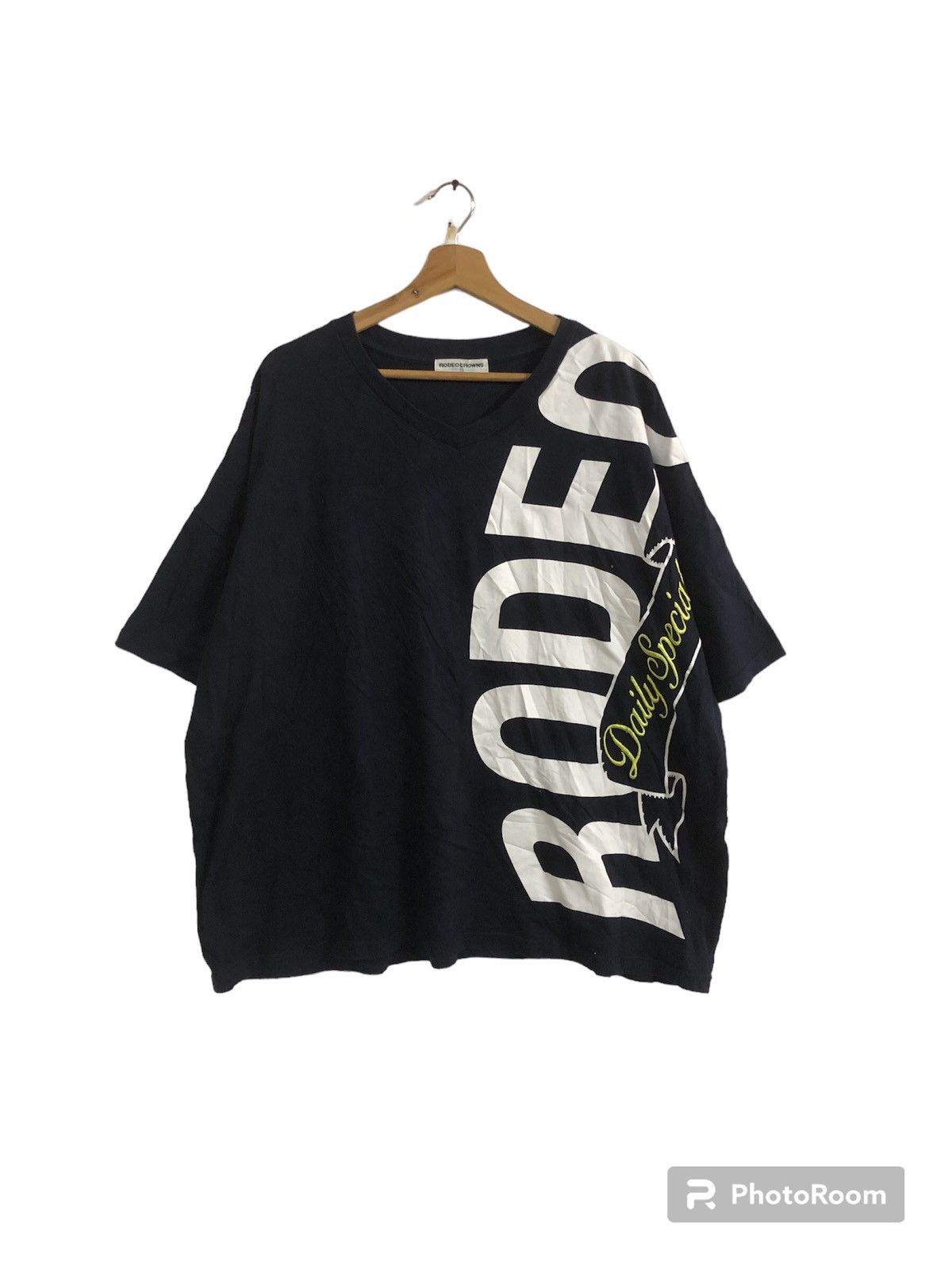 Designer Vintage y2k Rodeo Crown Tshirt Size US XXL / EU 58 / 5 - 1 Thumbnail