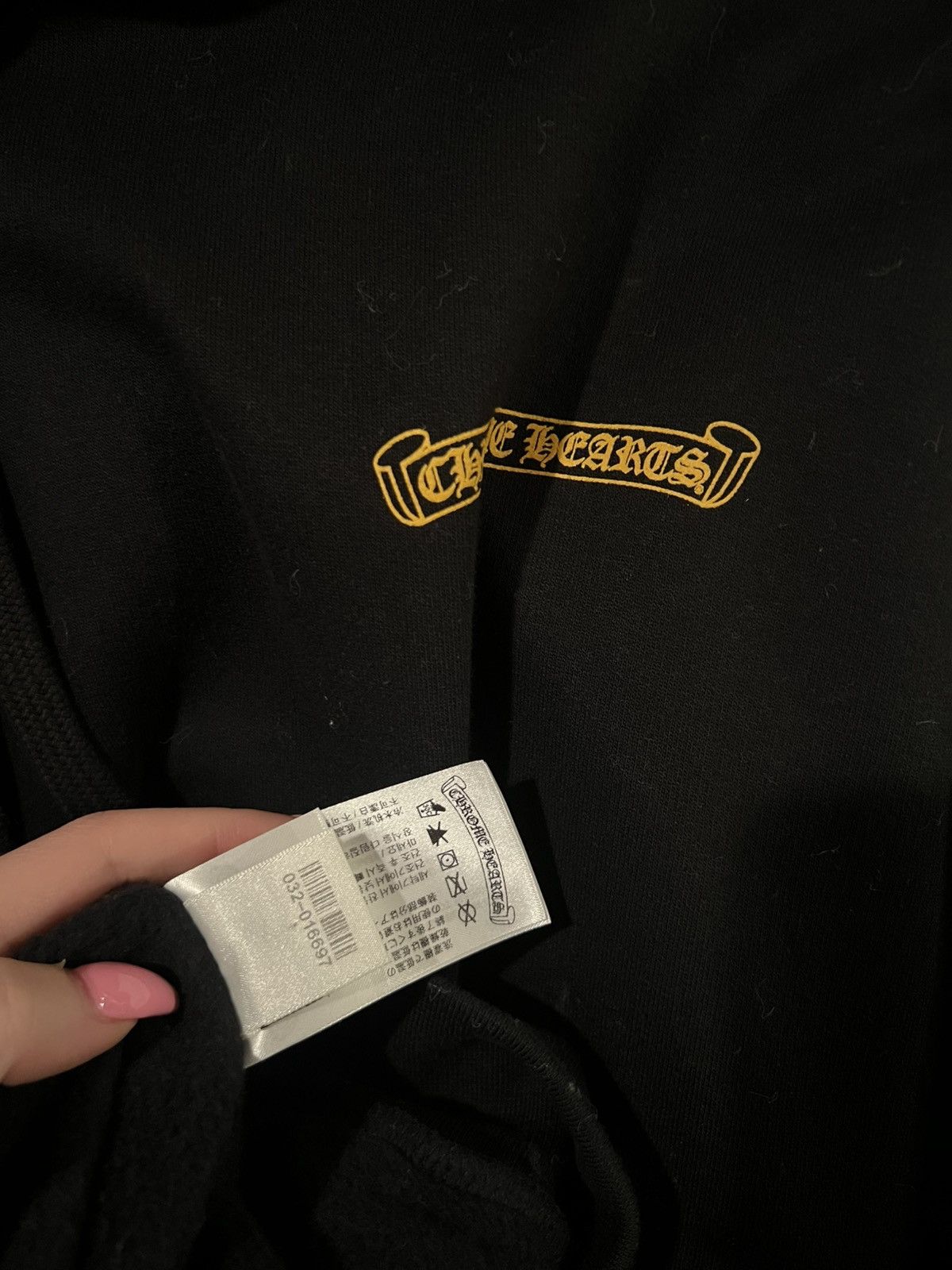 Chrome Hearts Chrome, hearts, yellow cross hoodie Size US S / EU 44-46 / 1 - 5 Thumbnail