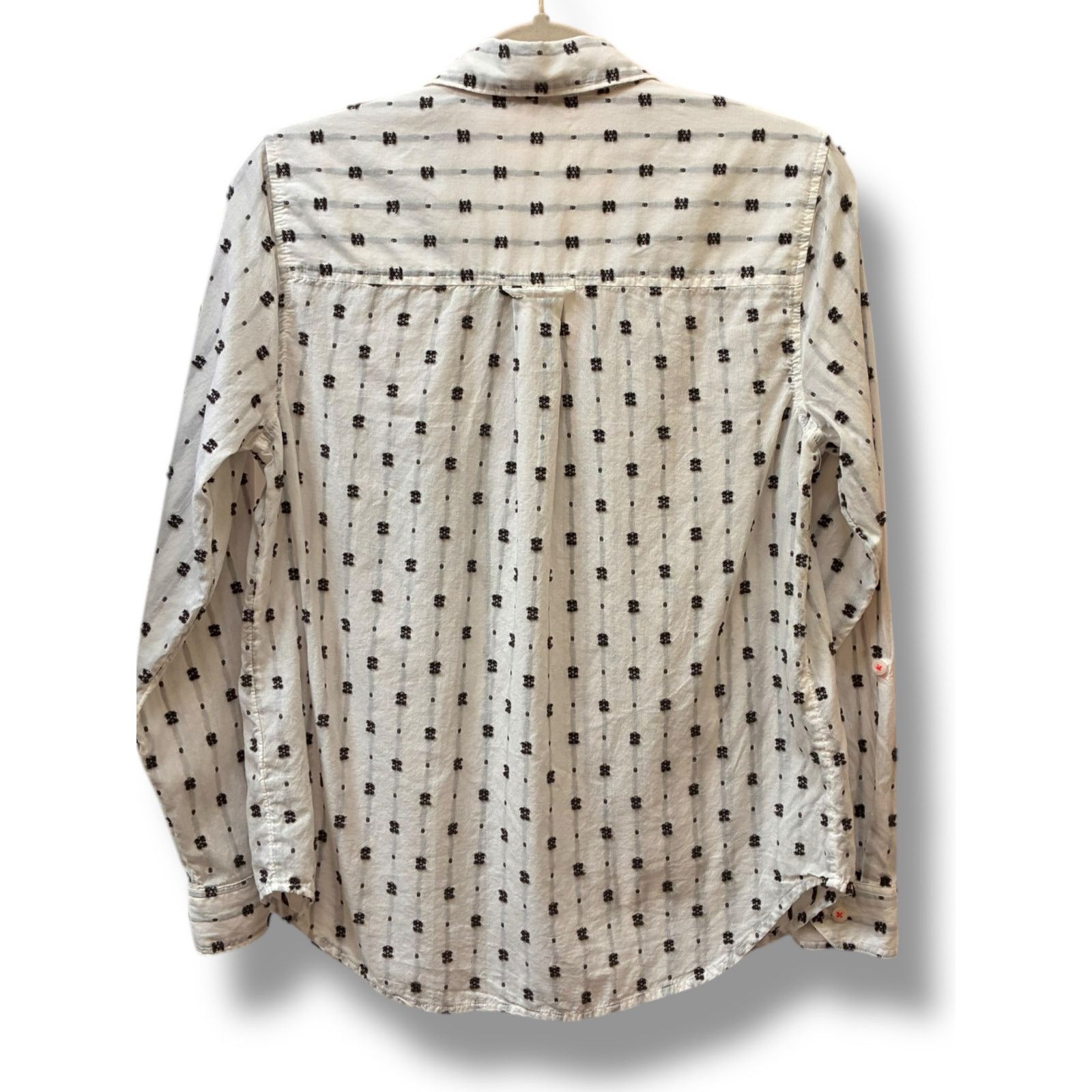 Anthropologie Anthropologie Maeve ClipDot button down shirt size 10 Size L / US 10 / IT 46 - 6 Thumbnail